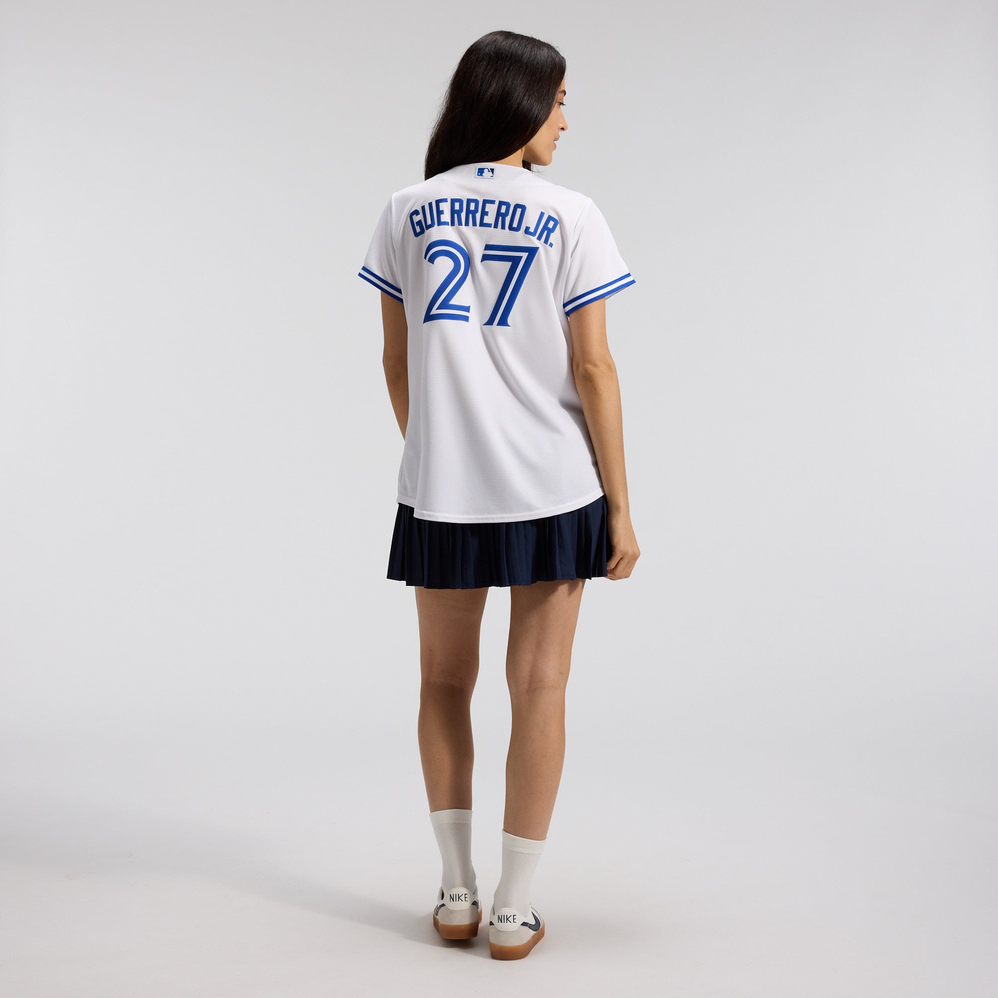 Vladimir Guerrero Jr. Toronto Blue Jays Women's Home Player Jersey - White - Image 6