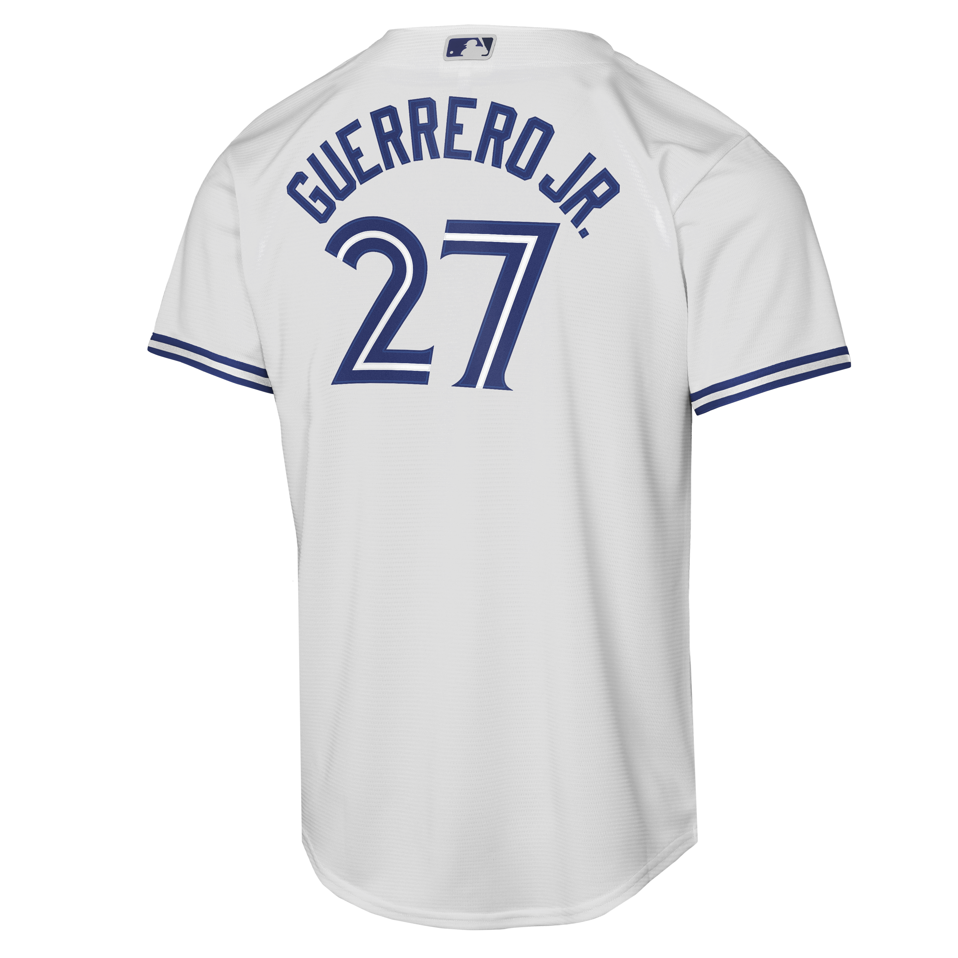 Vladimir Guerrero Jr. Toronto Blue Jays Youth Home Baseline Jersey - White - Image 4