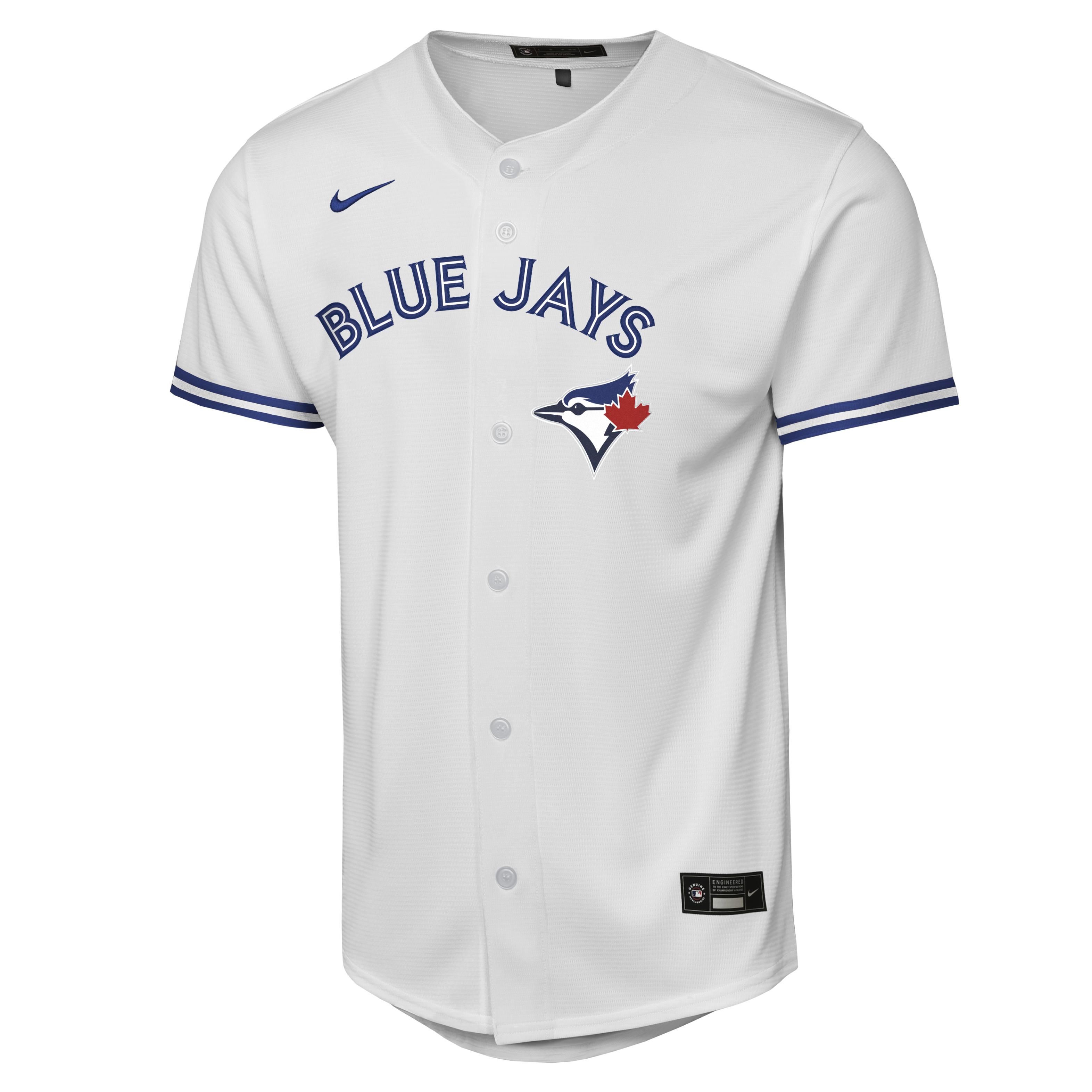 Vladimir Guerrero Jr. Toronto Blue Jays Youth Home Baseline Jersey - White - Image 3