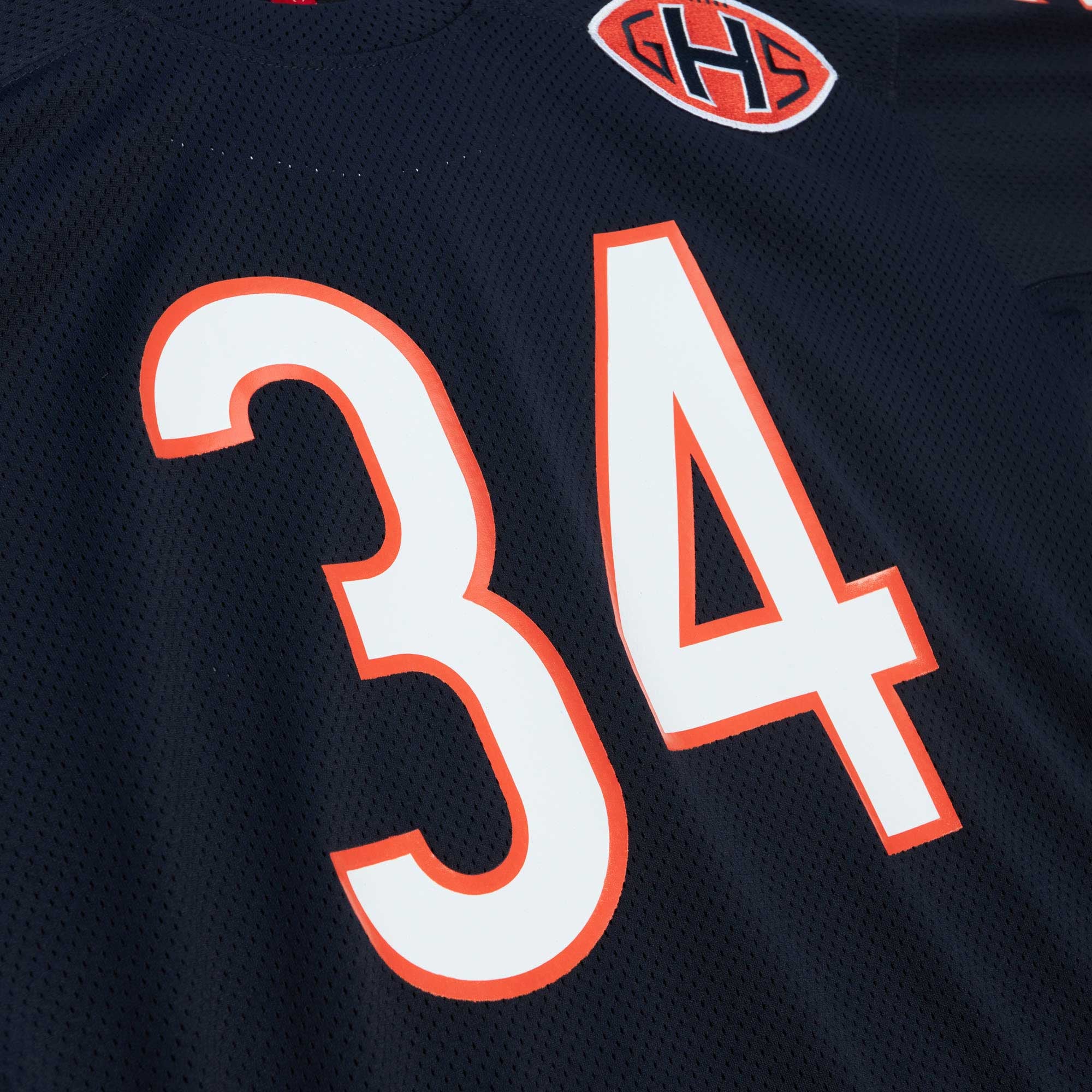 Walter Payton Chicago Bears 1983 Throwback Retired Player Jersey - Navy - Image 5