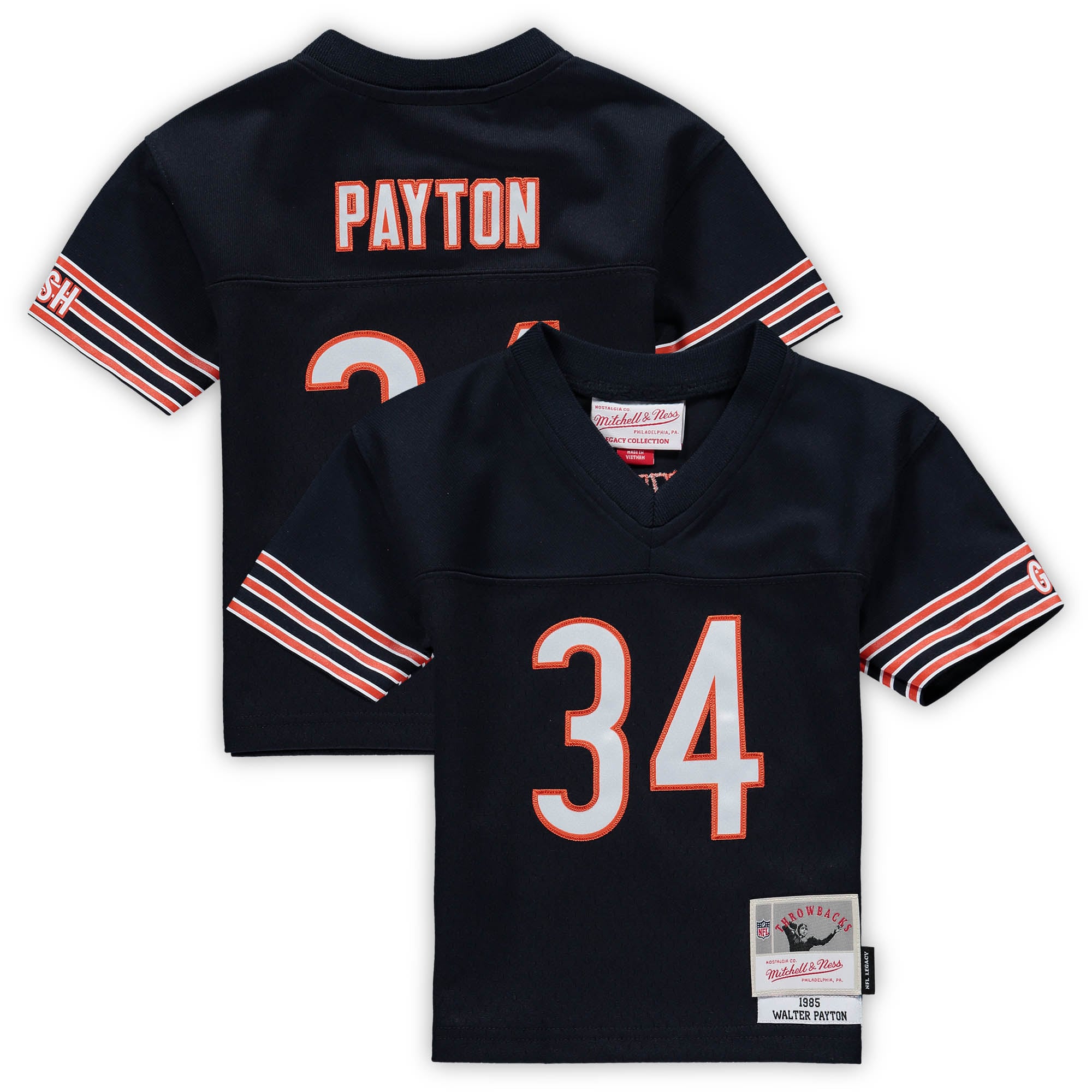 Walter Payton Chicago Bears Infant 1985 Retired Legacy Jersey - Navy - Image 2