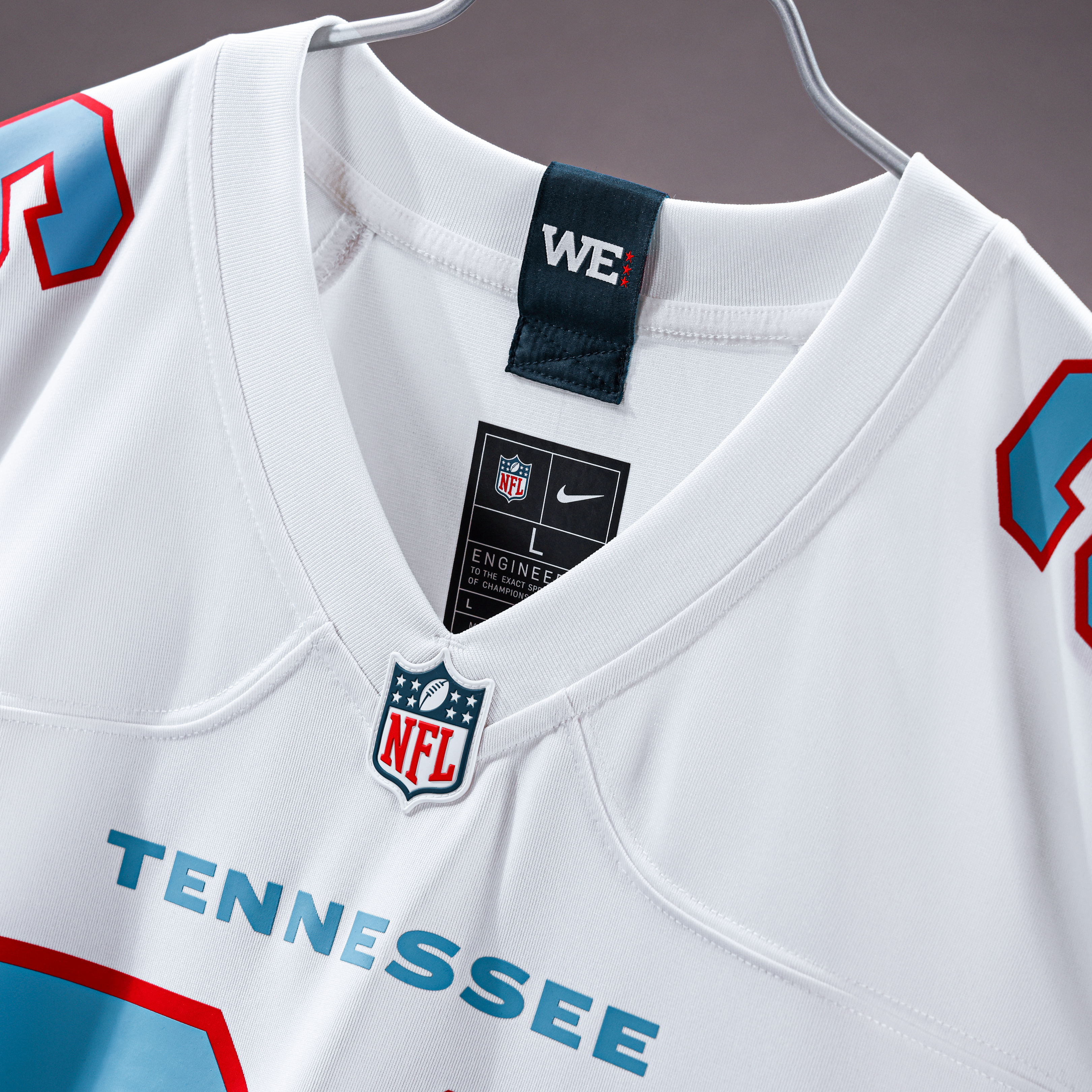 Wan'Dale Robinson Tennessee Titans Game Jersey - White - Image 5