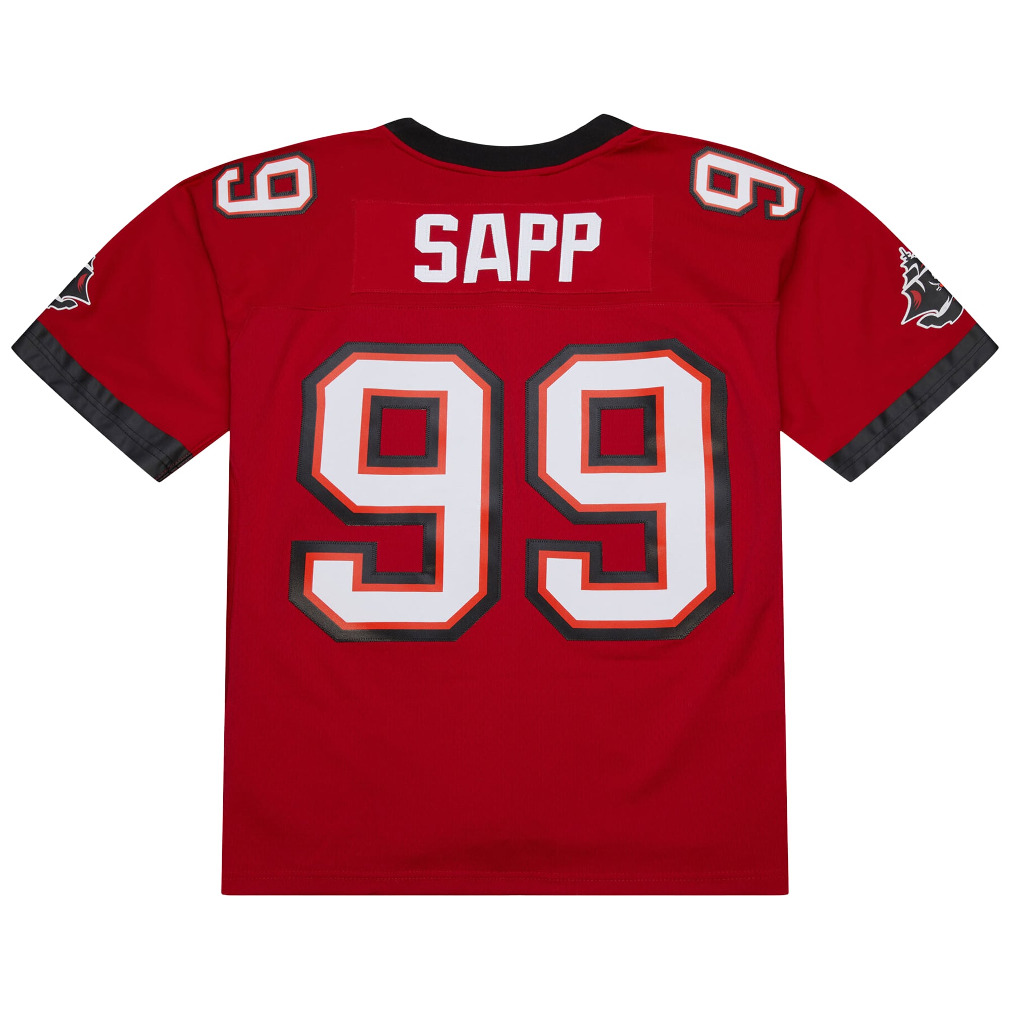 Warren Sapp Tampa Bay Buccaneers 2002 Legacy Jersey - Red - Image 4