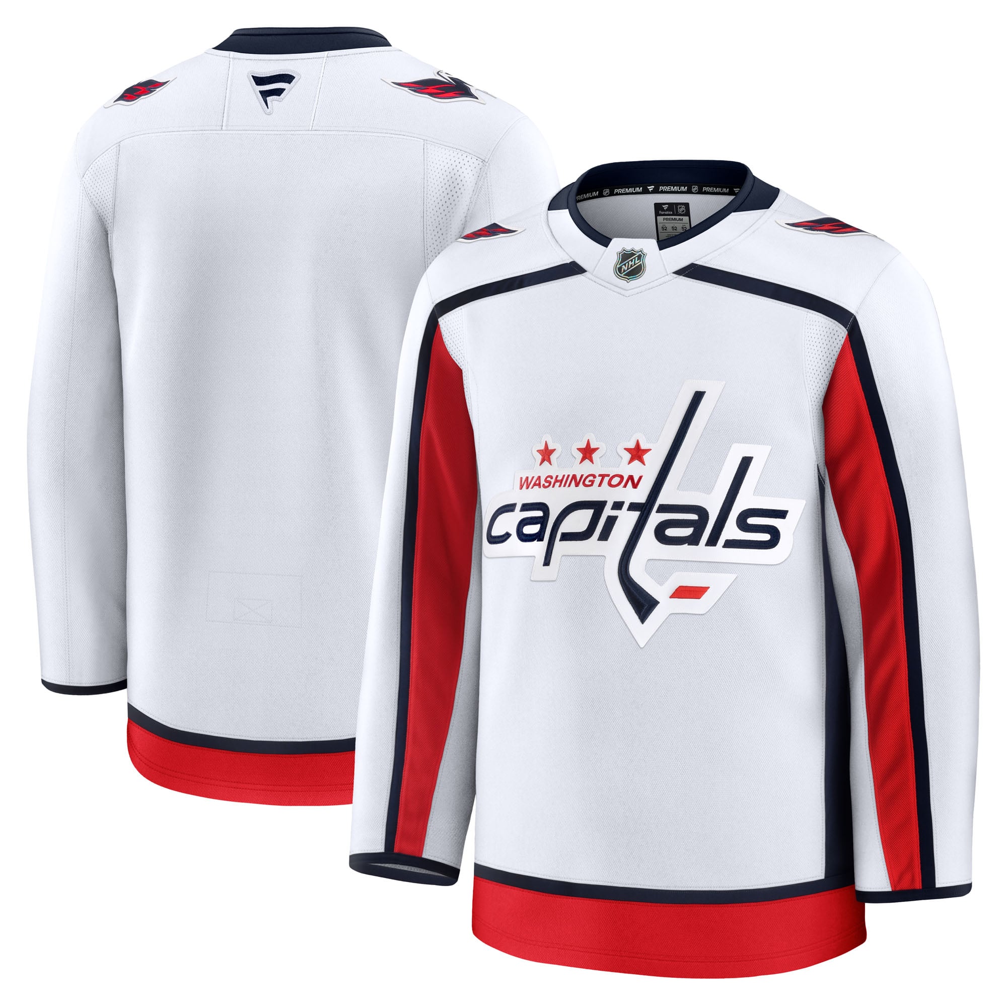 Washington Capitals Away Premium Jersey - White - Image 2