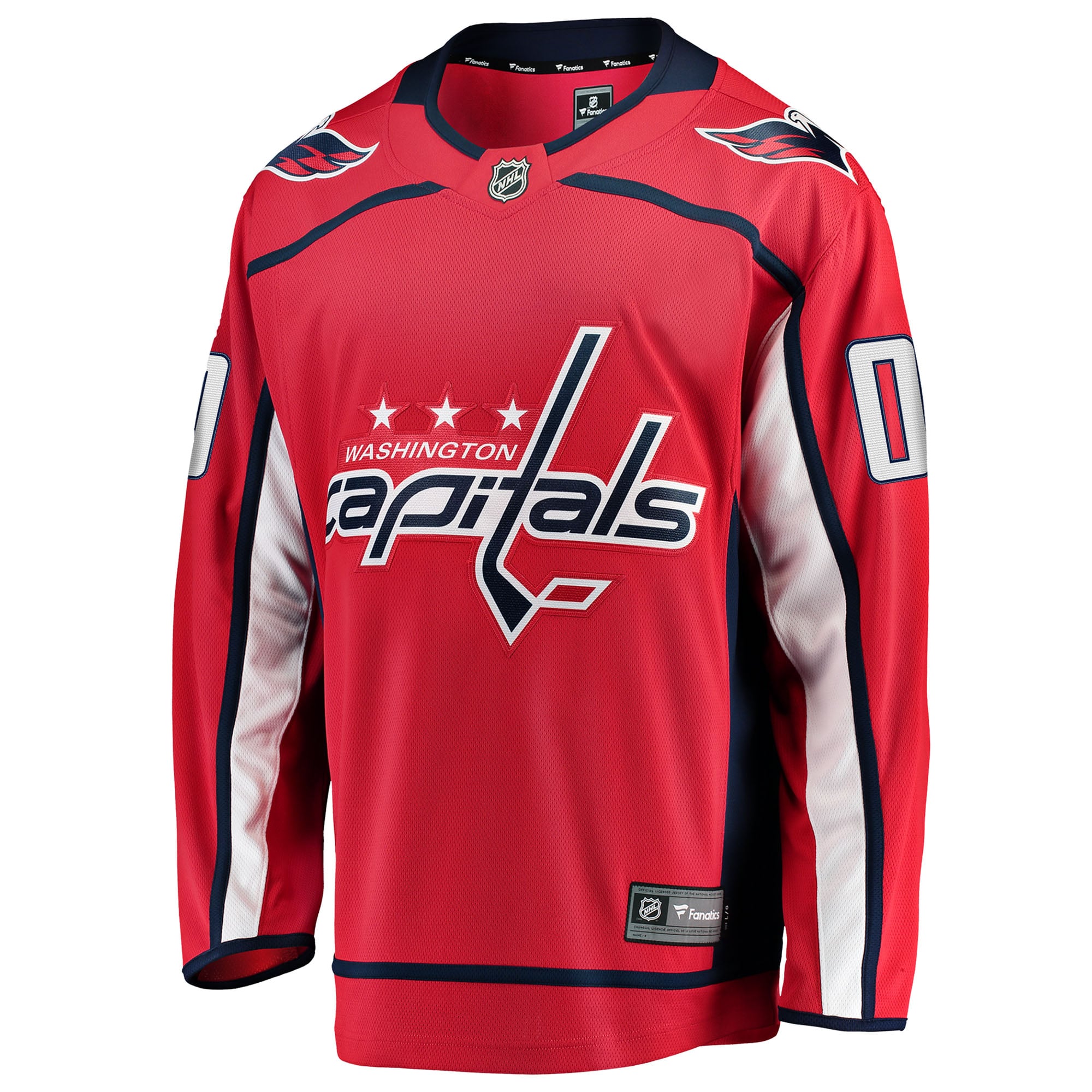 Washington Capitals Home Breakaway Custom Jersey - Red - Image 3