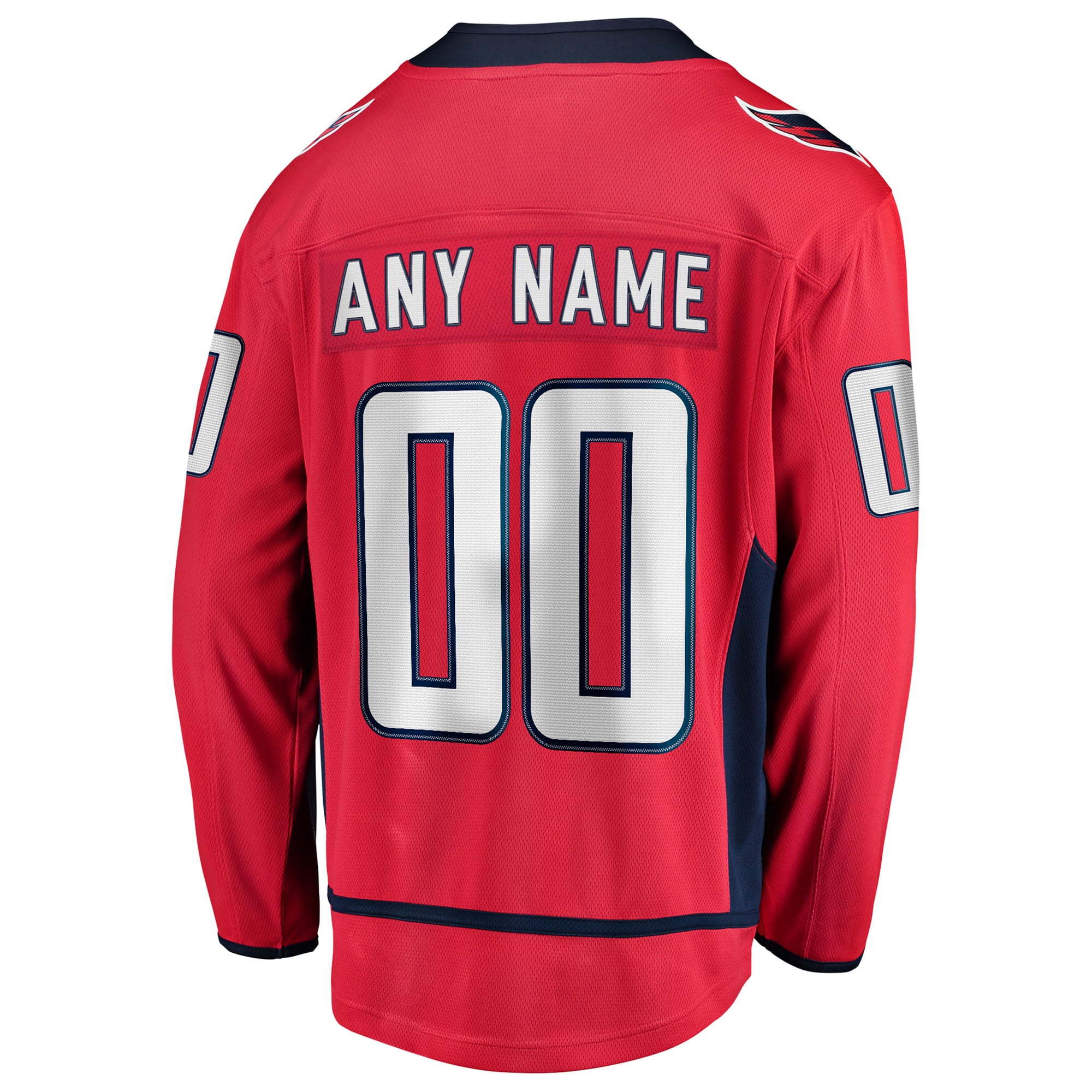 Washington Capitals Home Breakaway Custom Jersey - Red - Image 4