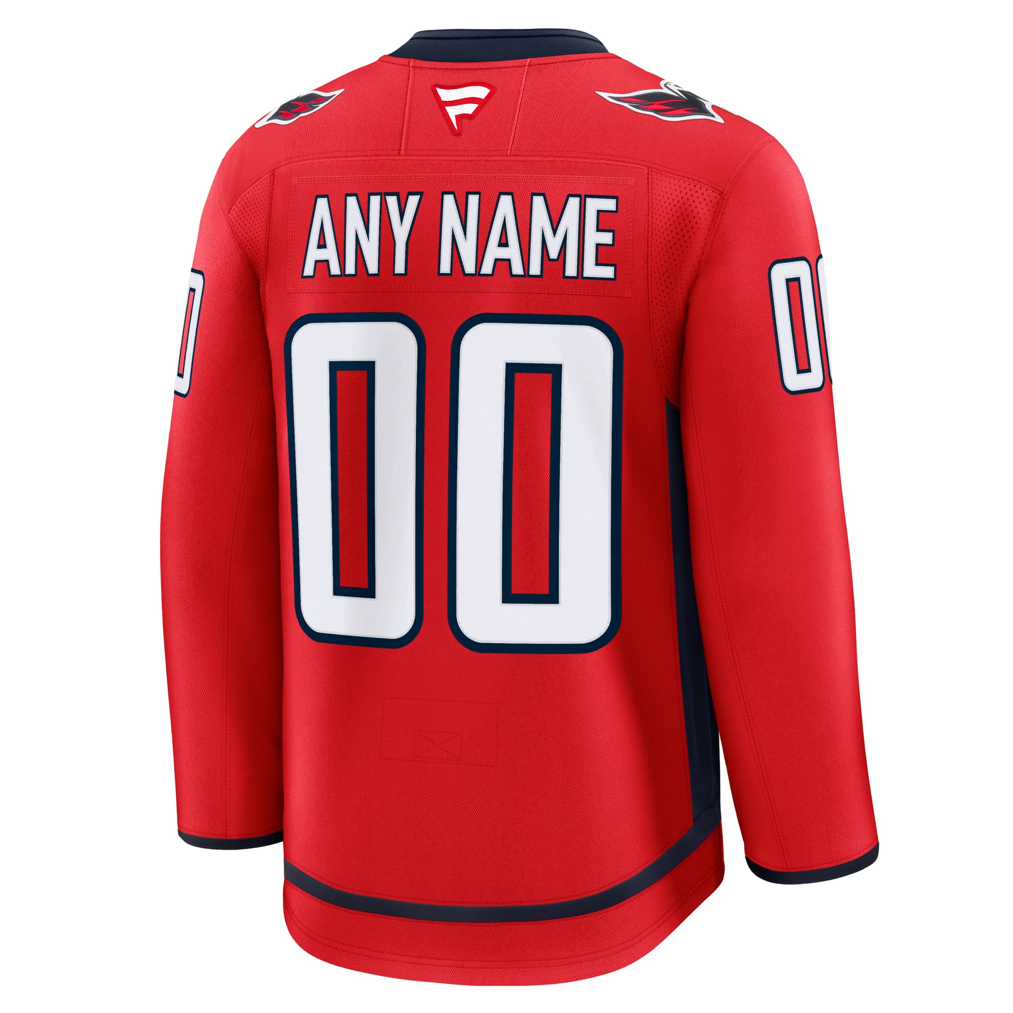 Washington Capitals Home Premium Custom Jersey - Red - Image 4