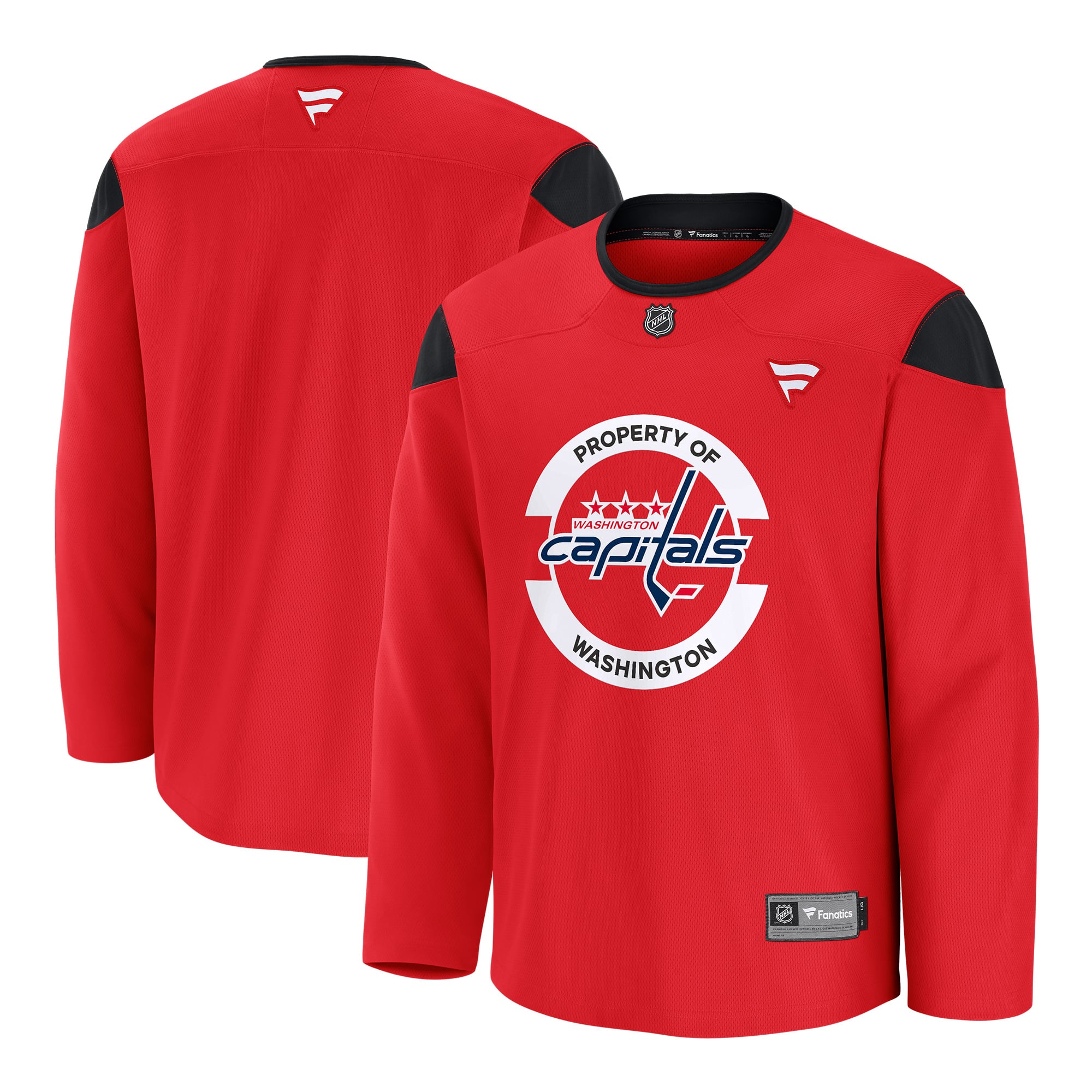 Washington Capitals Practice Jersey - Red