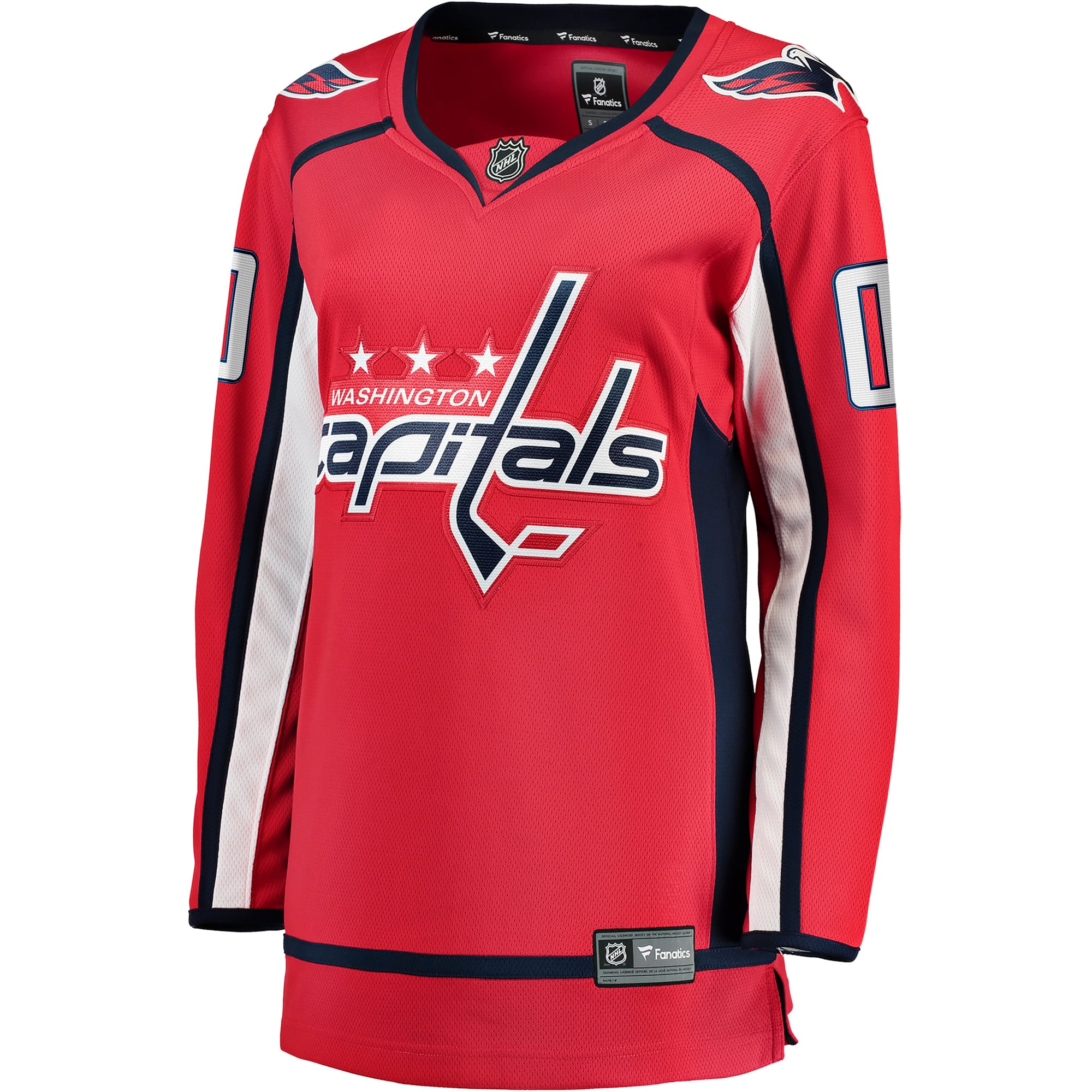 Washington Capitals Women's Home Breakaway Custom Jersey - Red - Image 3