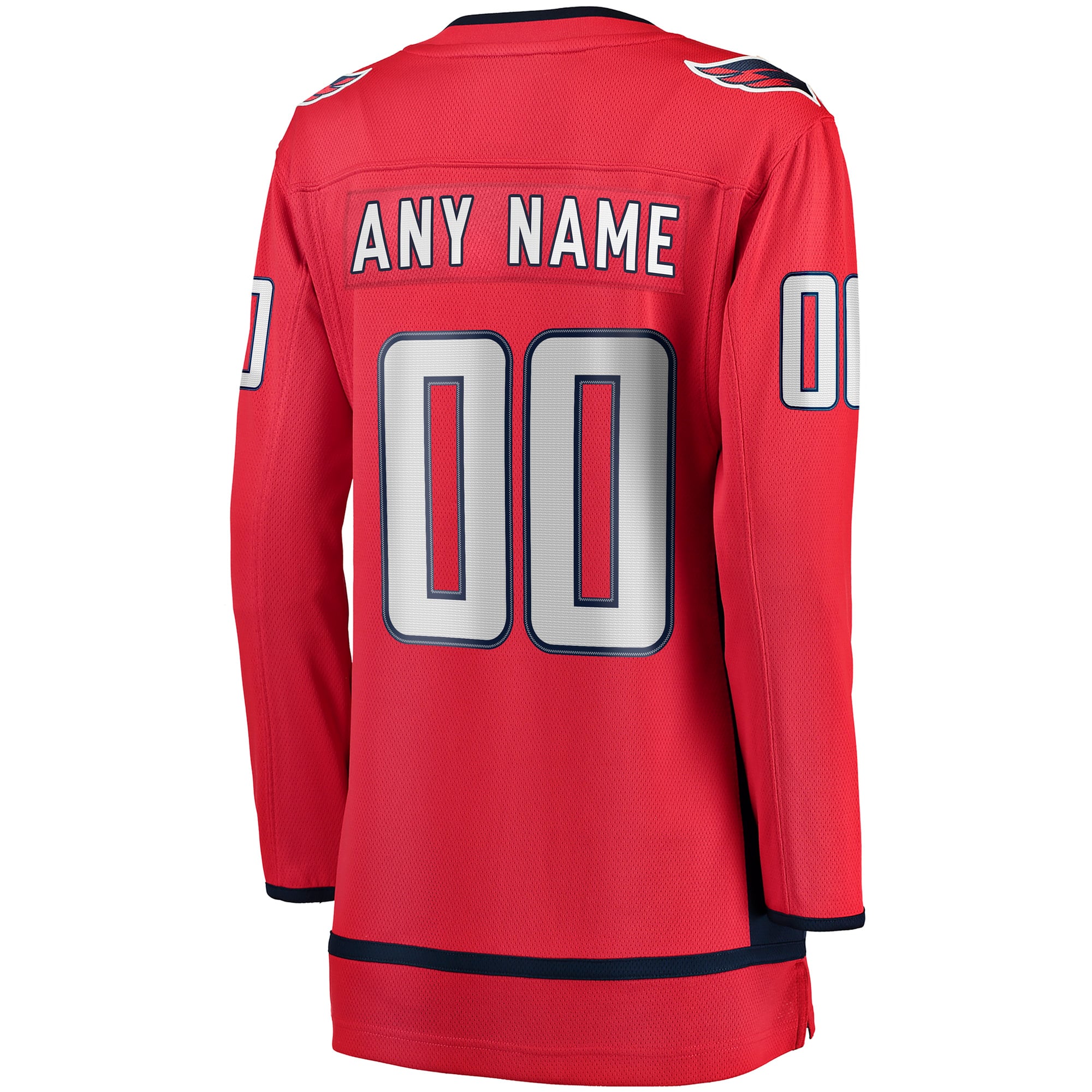 Washington Capitals Women's Home Breakaway Custom Jersey - Red - Image 4