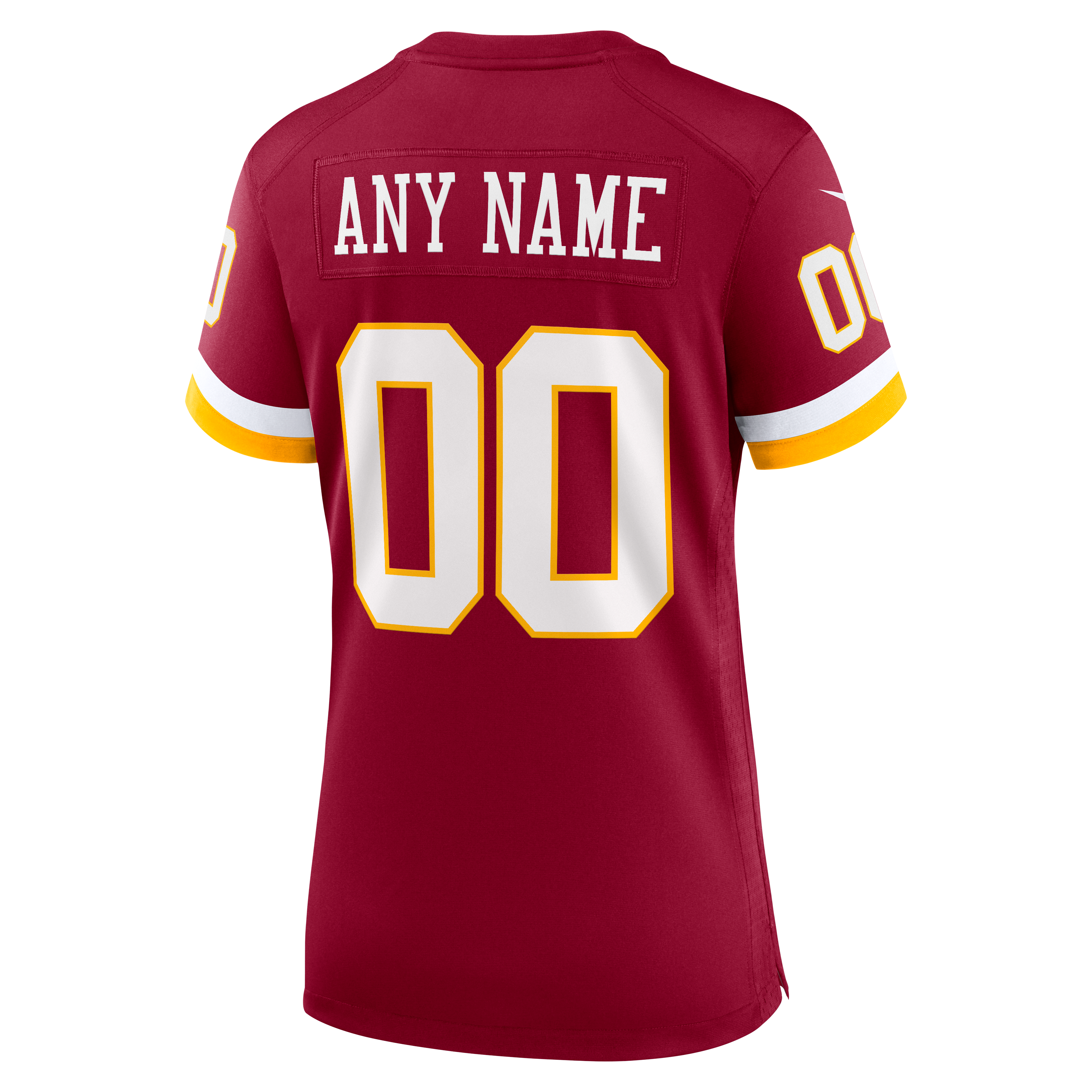 Washington Commanders Women's Custom Game Jersey - Burgundy - Image 4