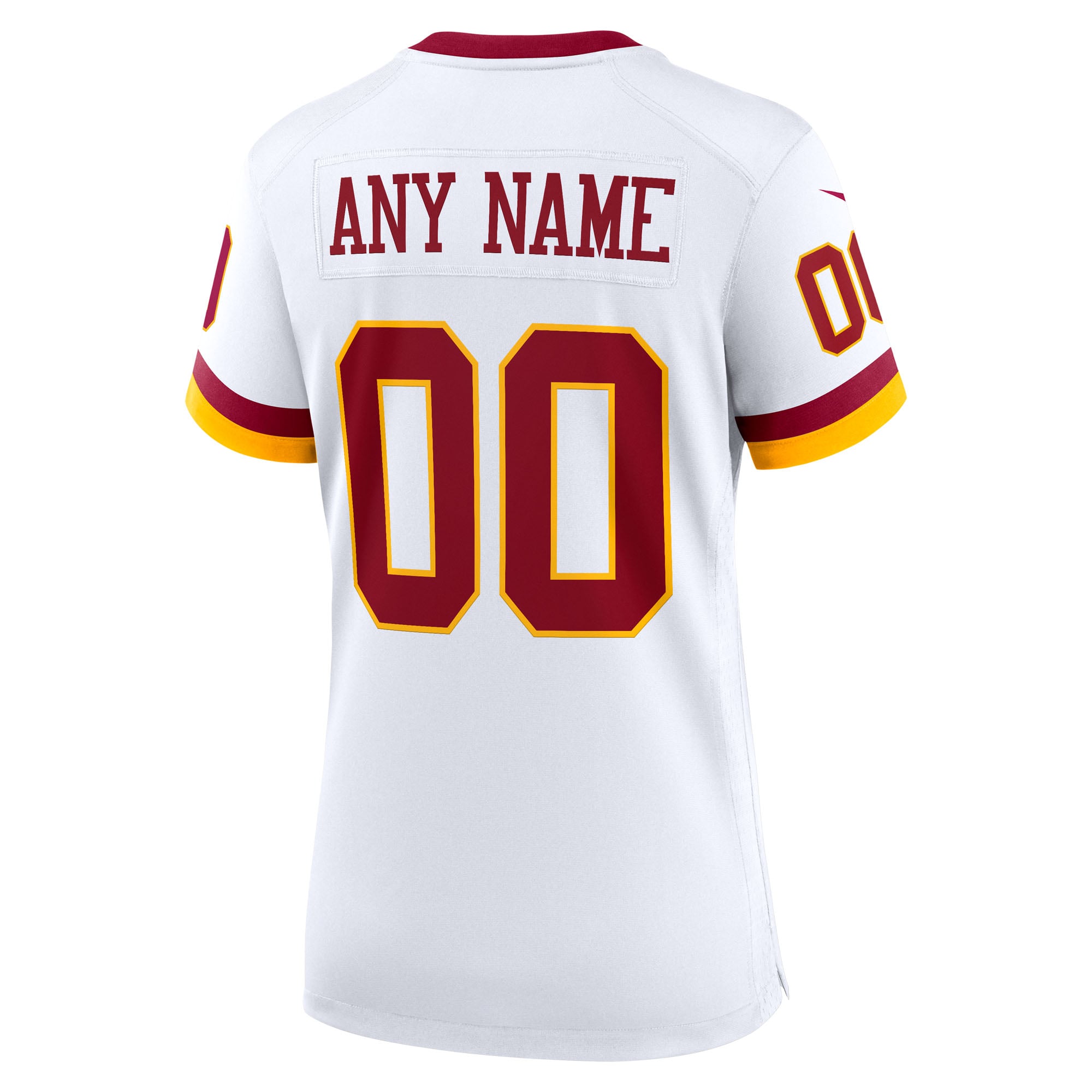 Washington Commanders Women's Custom Game Jersey - White - Image 4