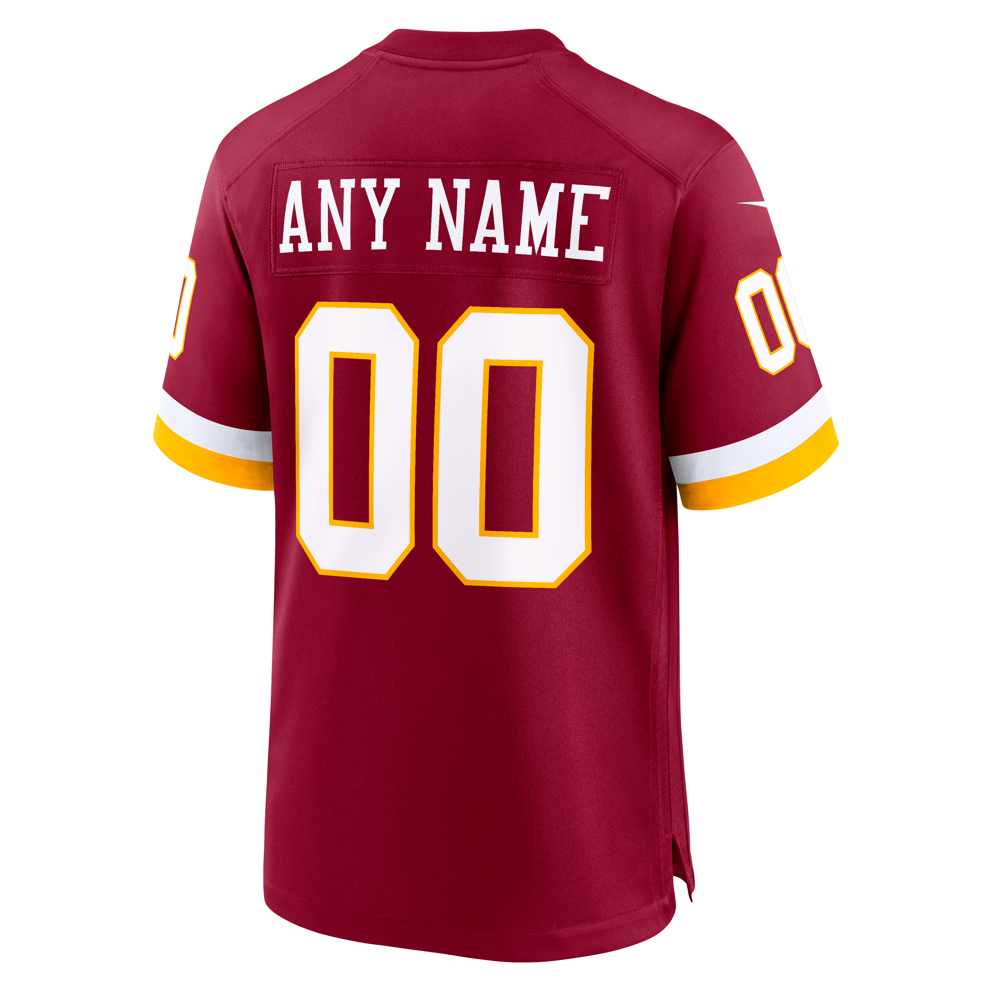 Washington Commanders Youth Custom Game Jersey - Burgundy - Image 4