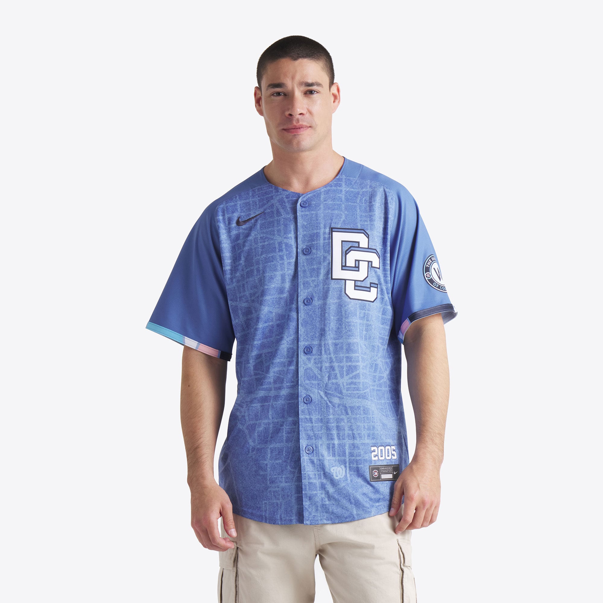 Washington Nationals 2025 City Connect Limited Jersey - Blue - Image 2