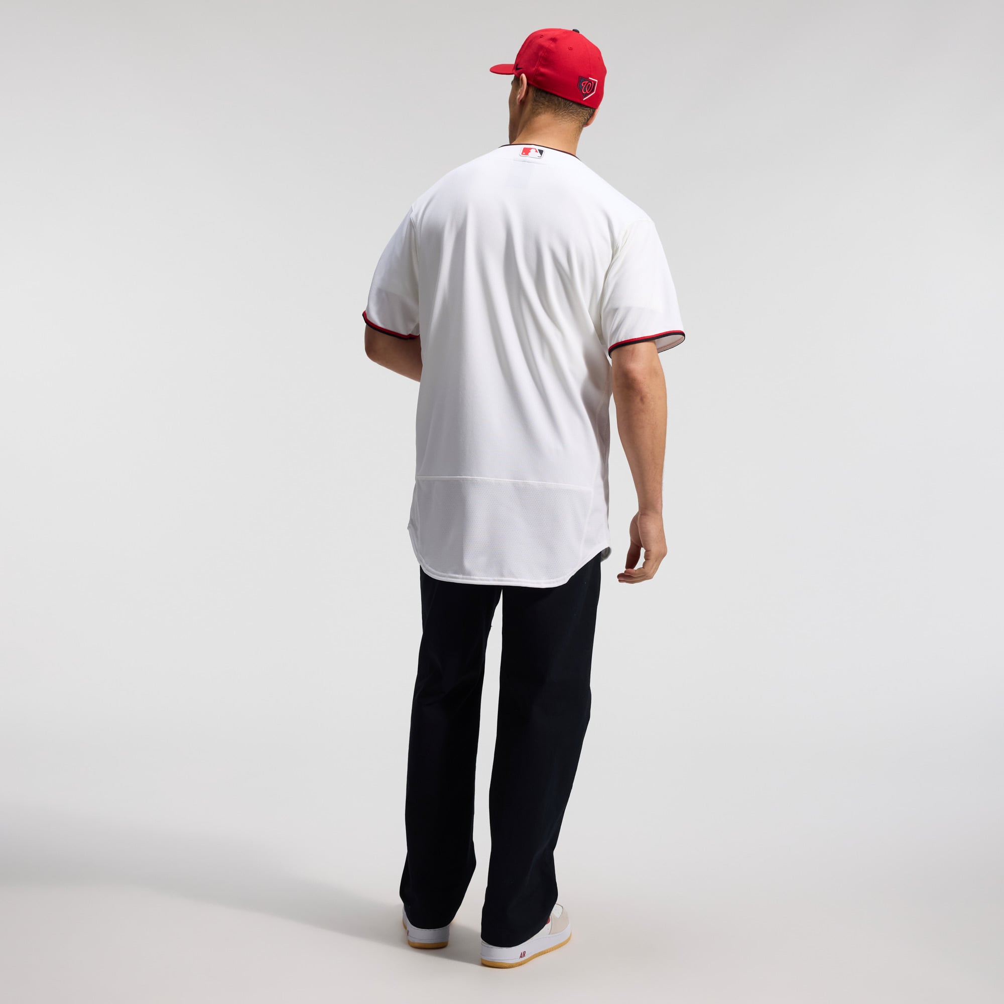 Washington Nationals Alternate Jersey - White - Image 9