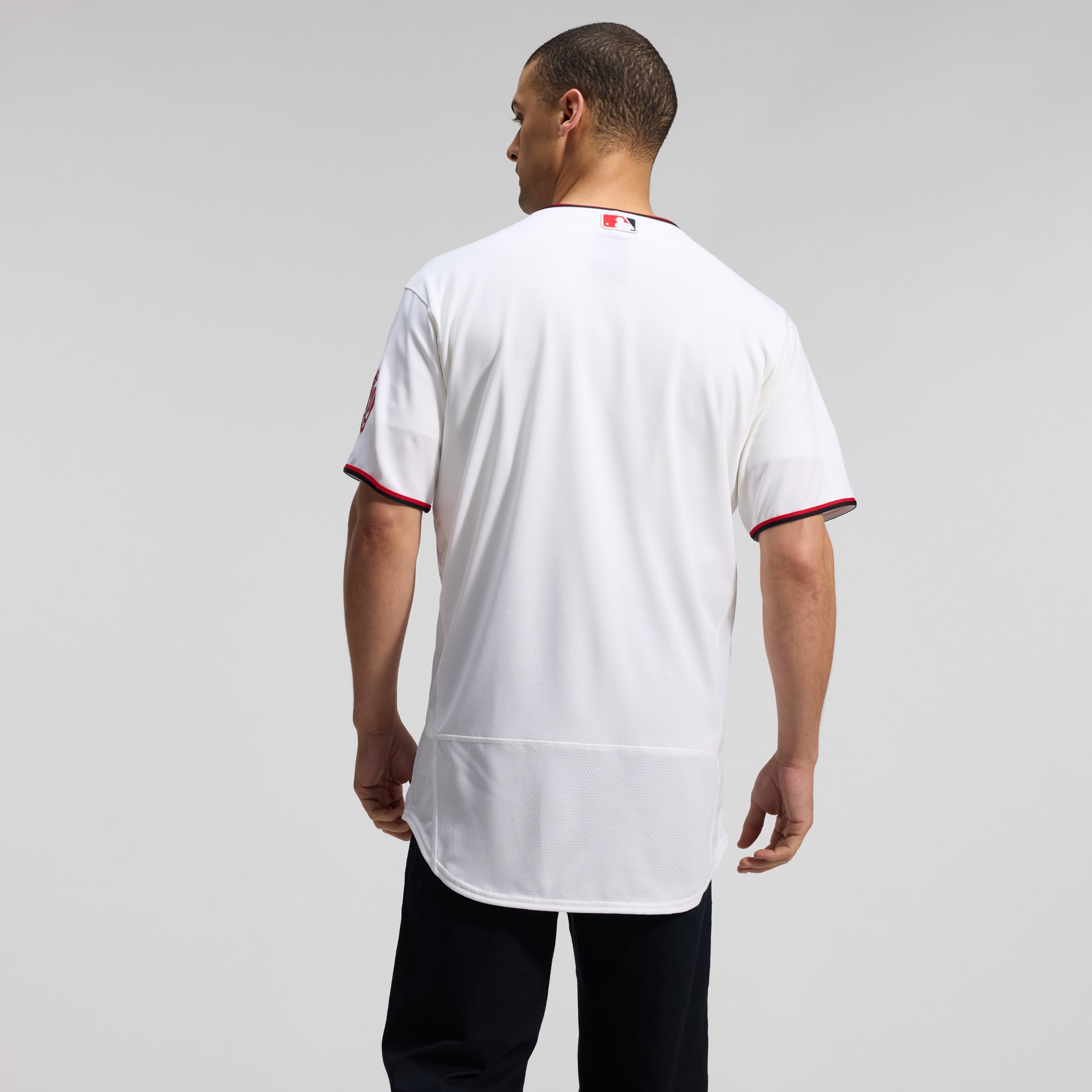 Washington Nationals Alternate Jersey - White - Image 7