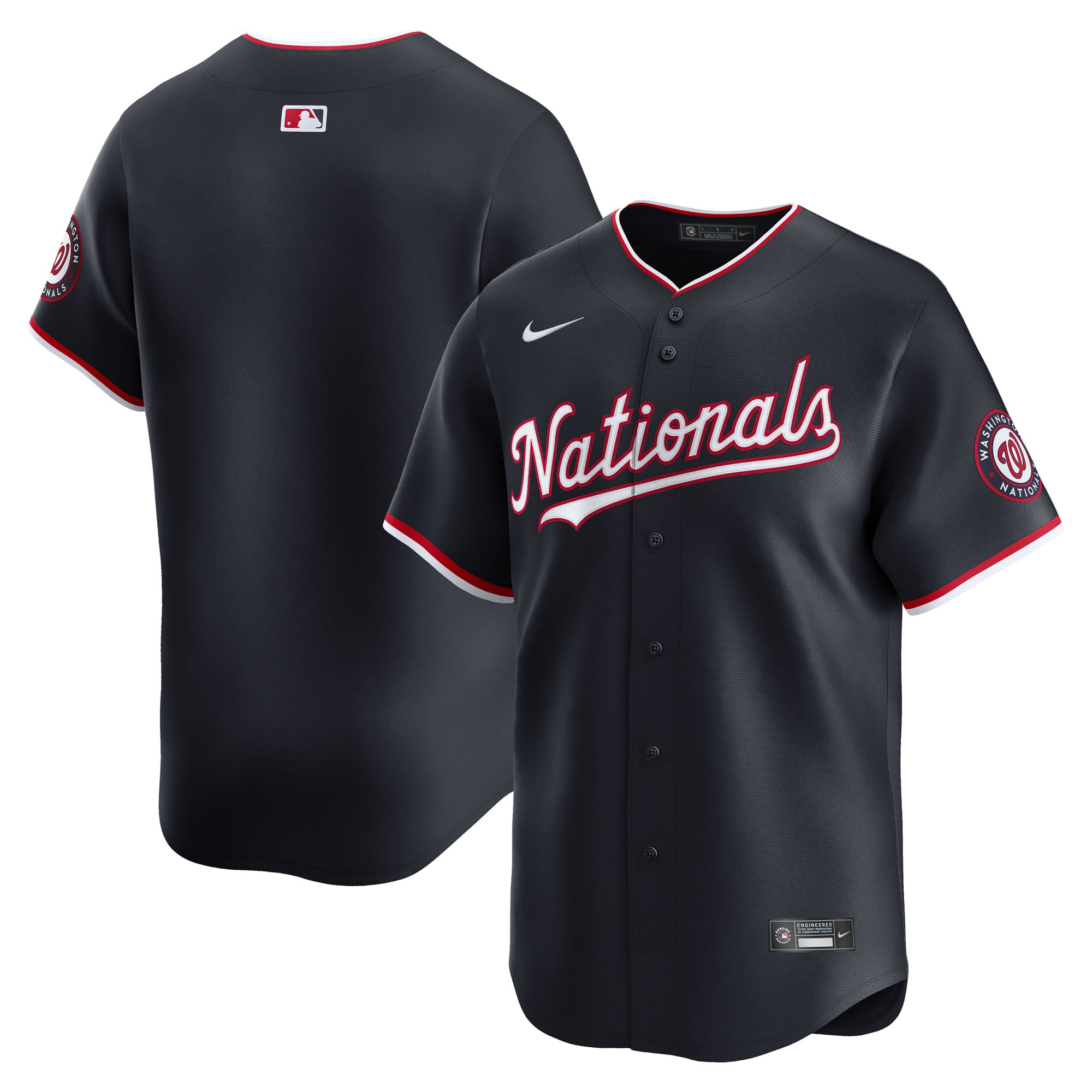 Washington Nationals Alternate Limited Jersey - Navy - Image 2