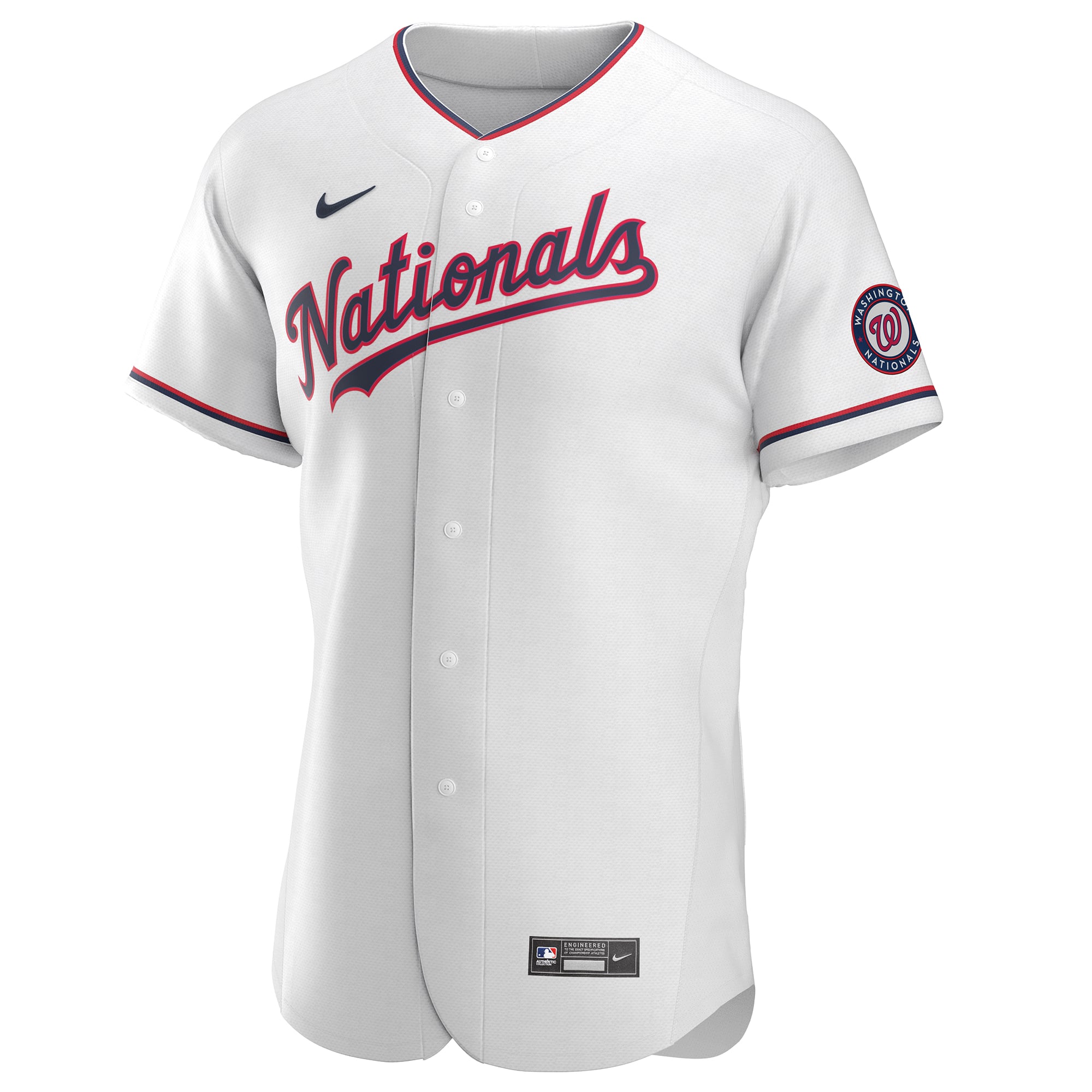 Washington Nationals Alternate Team Jersey - White - Image 3
