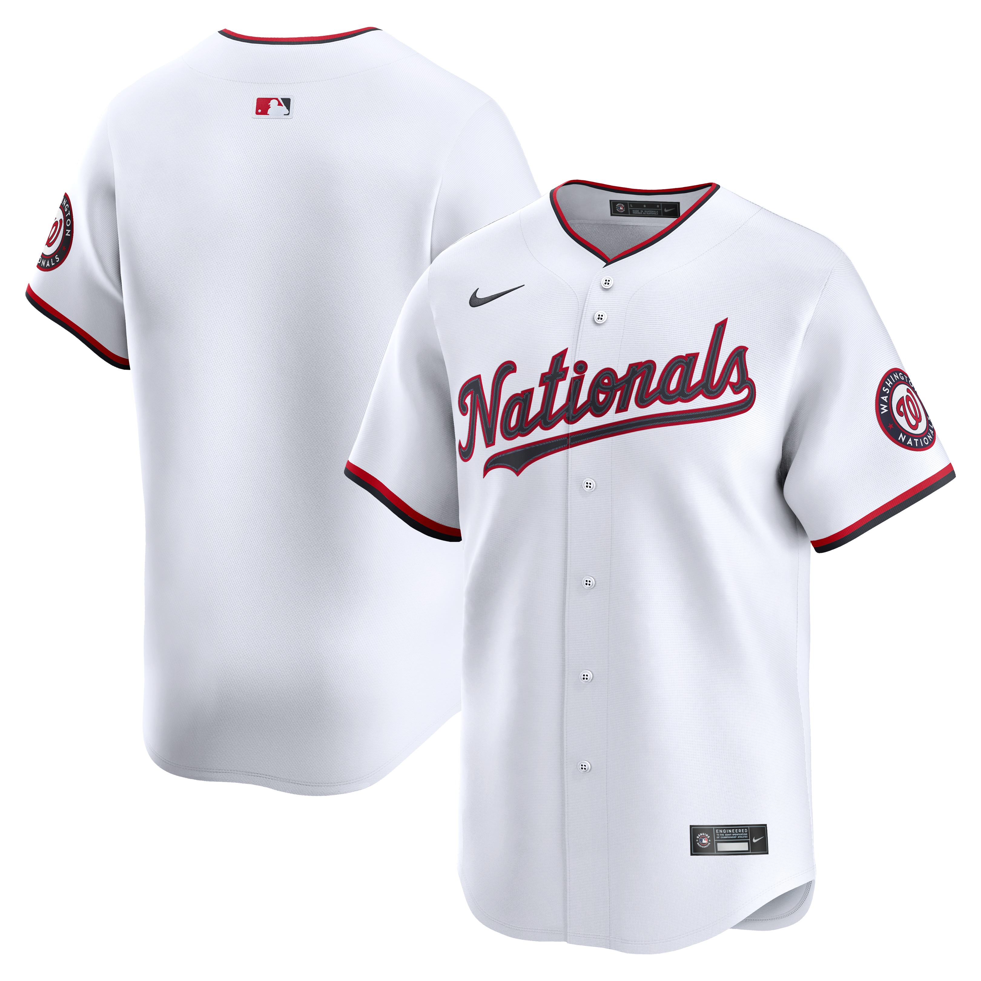 Washington Nationals Home Limited Jersey - White