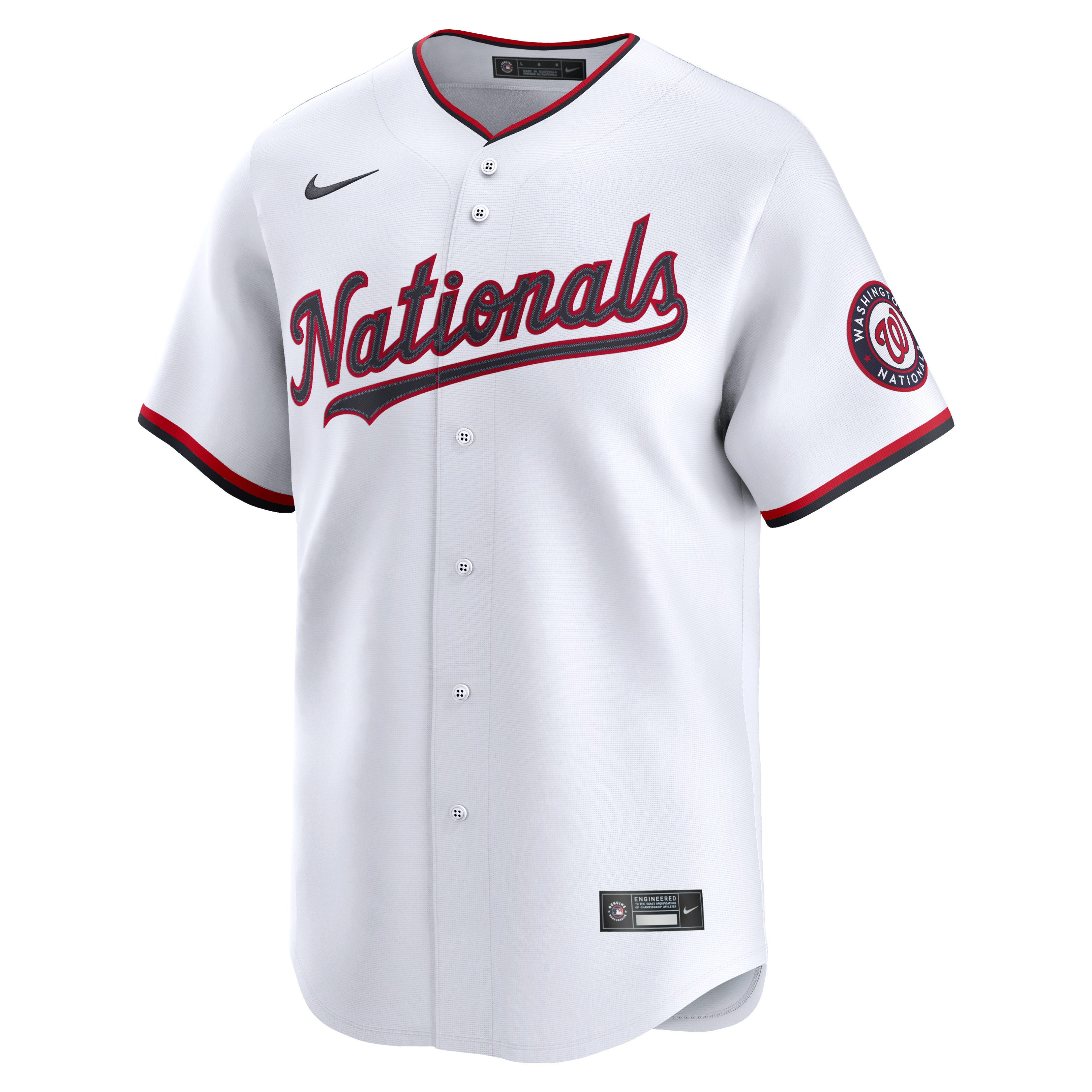 Washington Nationals Home Limited Jersey - White - Image 4
