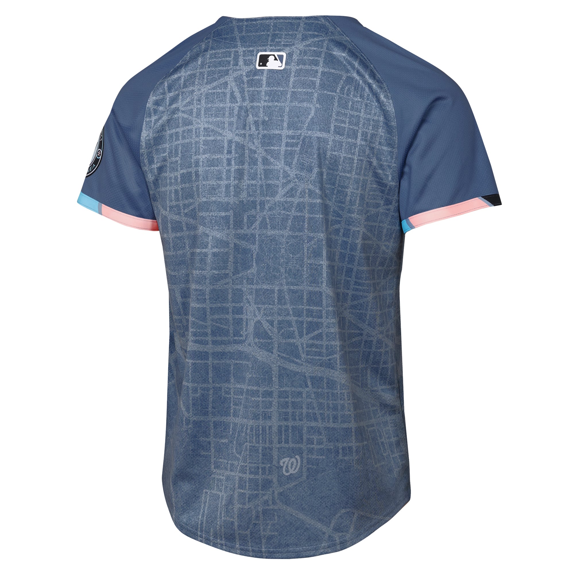 Washington Nationals Youth 2025 City Connect Limited Jersey - Blue - Image 4