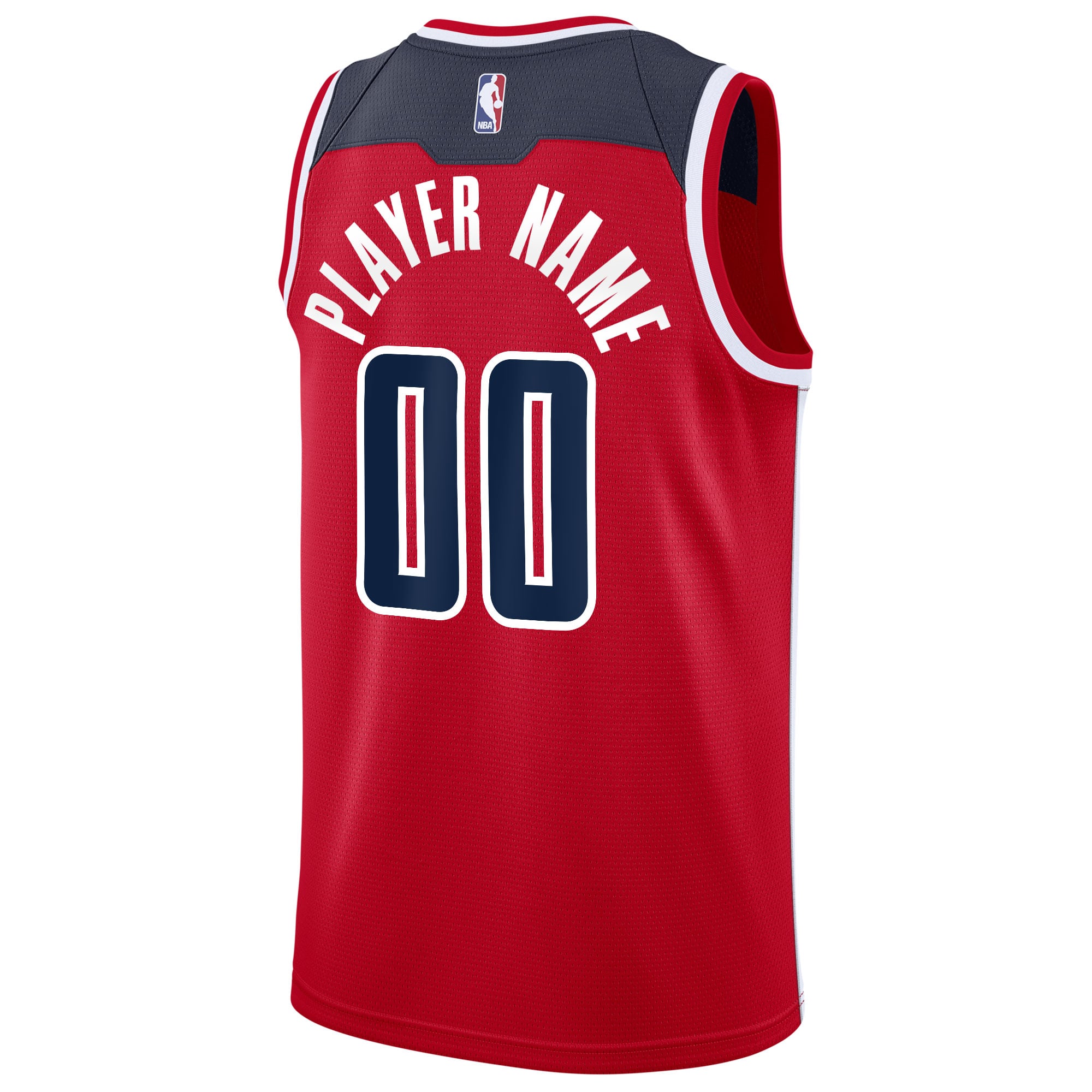 Washington Wizards 2020/21 Swingman Custom Jersey - Association Edition - Red - Image 4