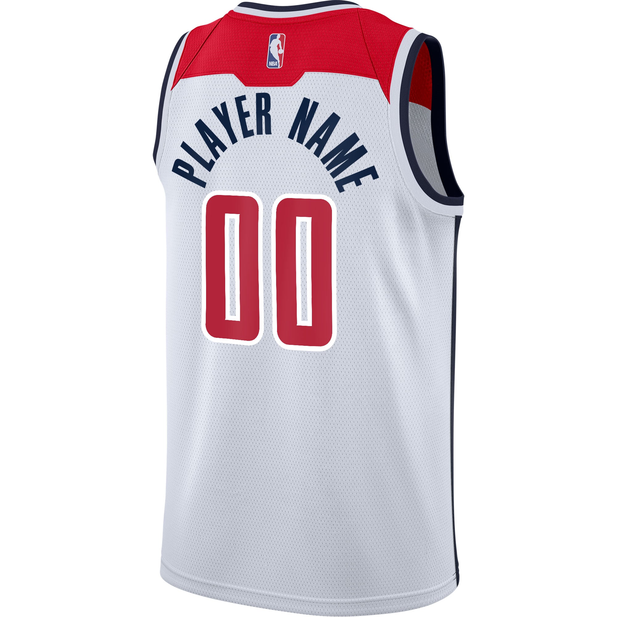 Washington Wizards 2020/21 Swingman Custom Jersey - Association Edition - White - Image 4