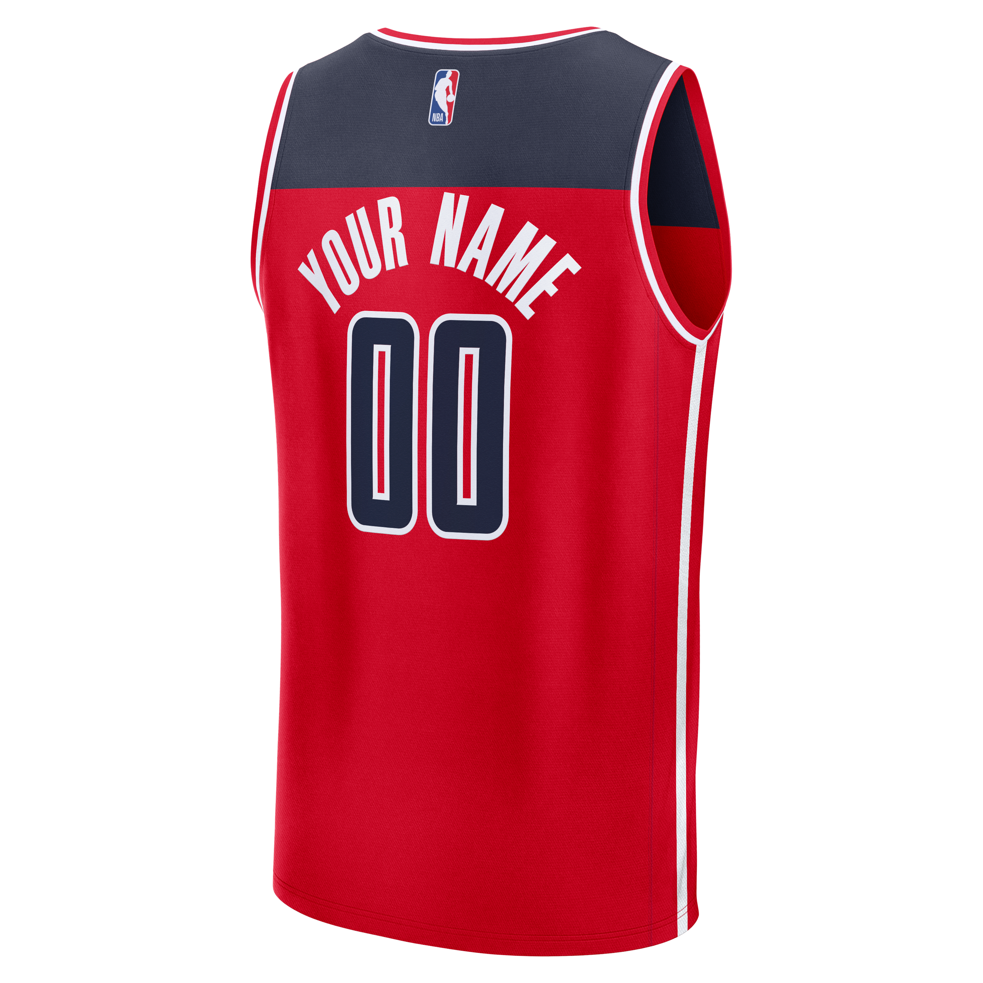 Washington Wizards Fast Break Custom Jersey - Statement Edition - Red - Image 4