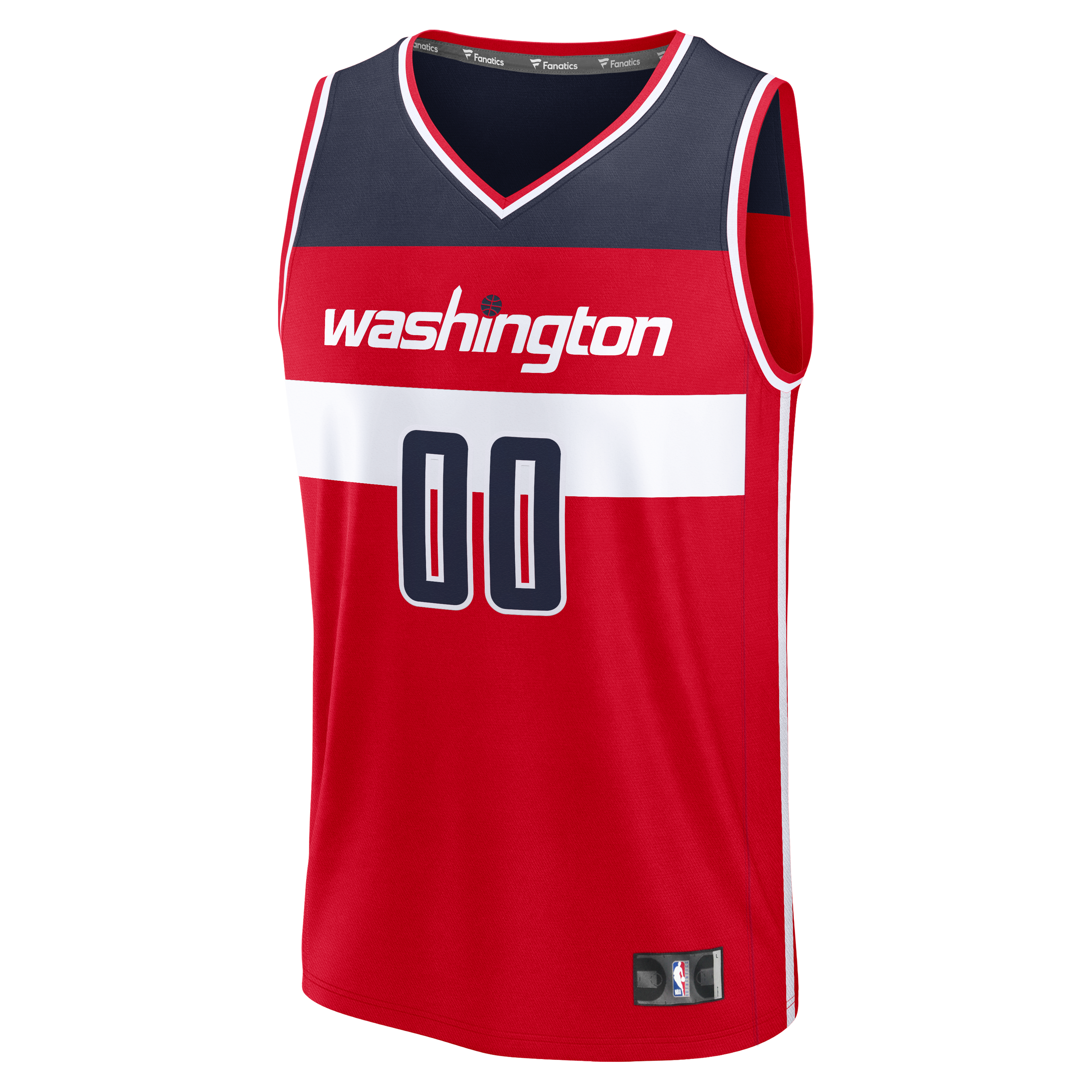 Washington Wizards Fast Break Custom Jersey - Statement Edition - Red - Image 3
