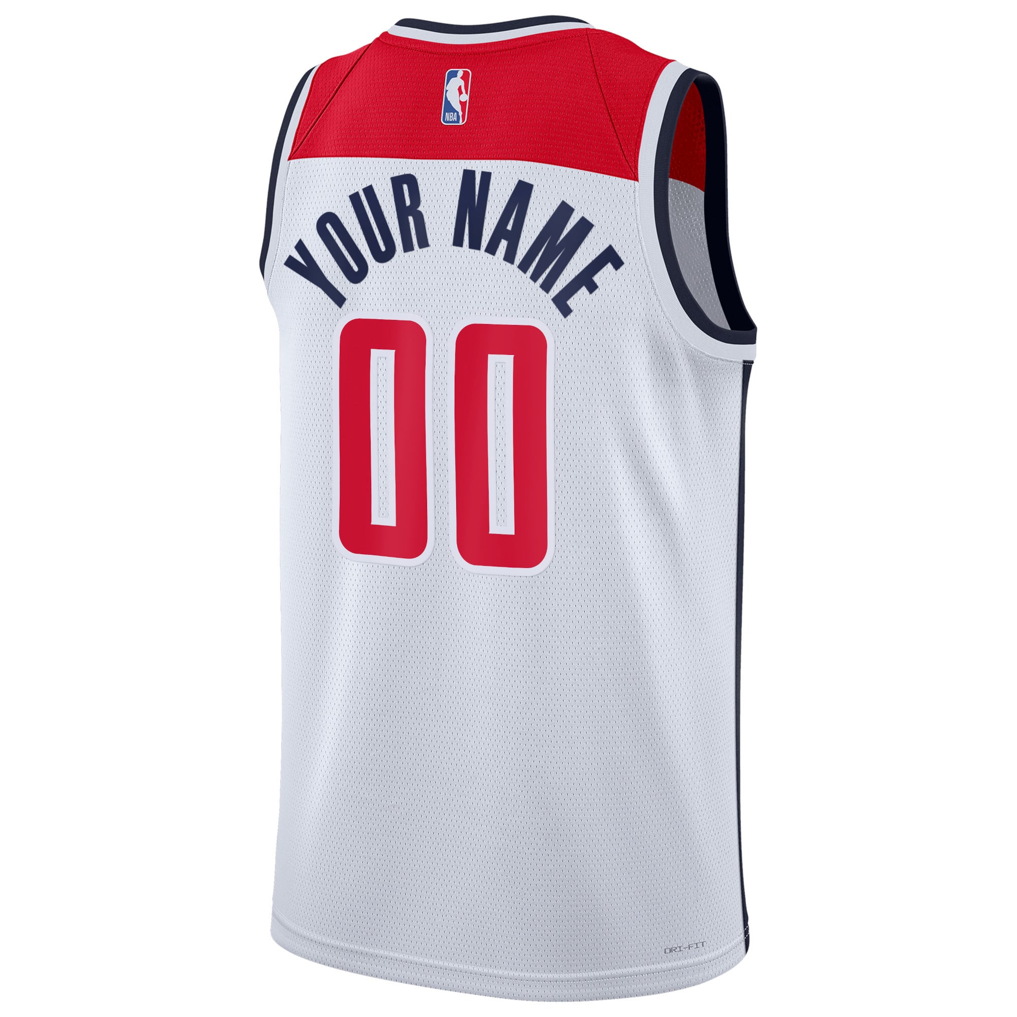 Washington Wizards Unisex Swingman Custom Jersey White - Association Edition - White - Image 4