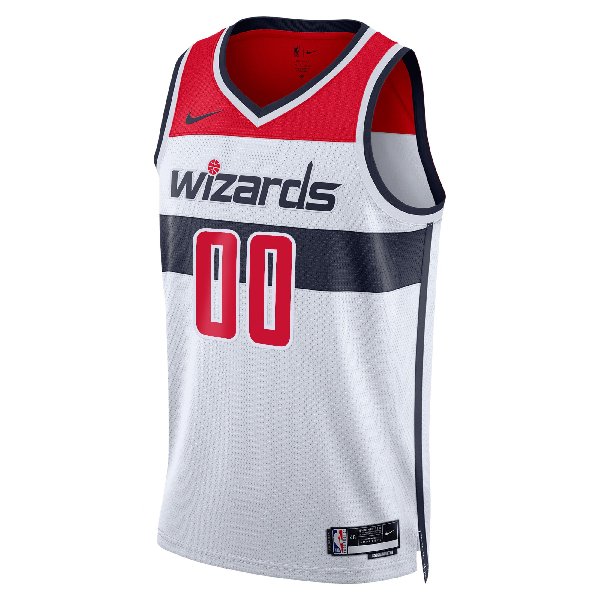 Washington Wizards Unisex Swingman Custom Jersey White - Association Edition - White - Image 3