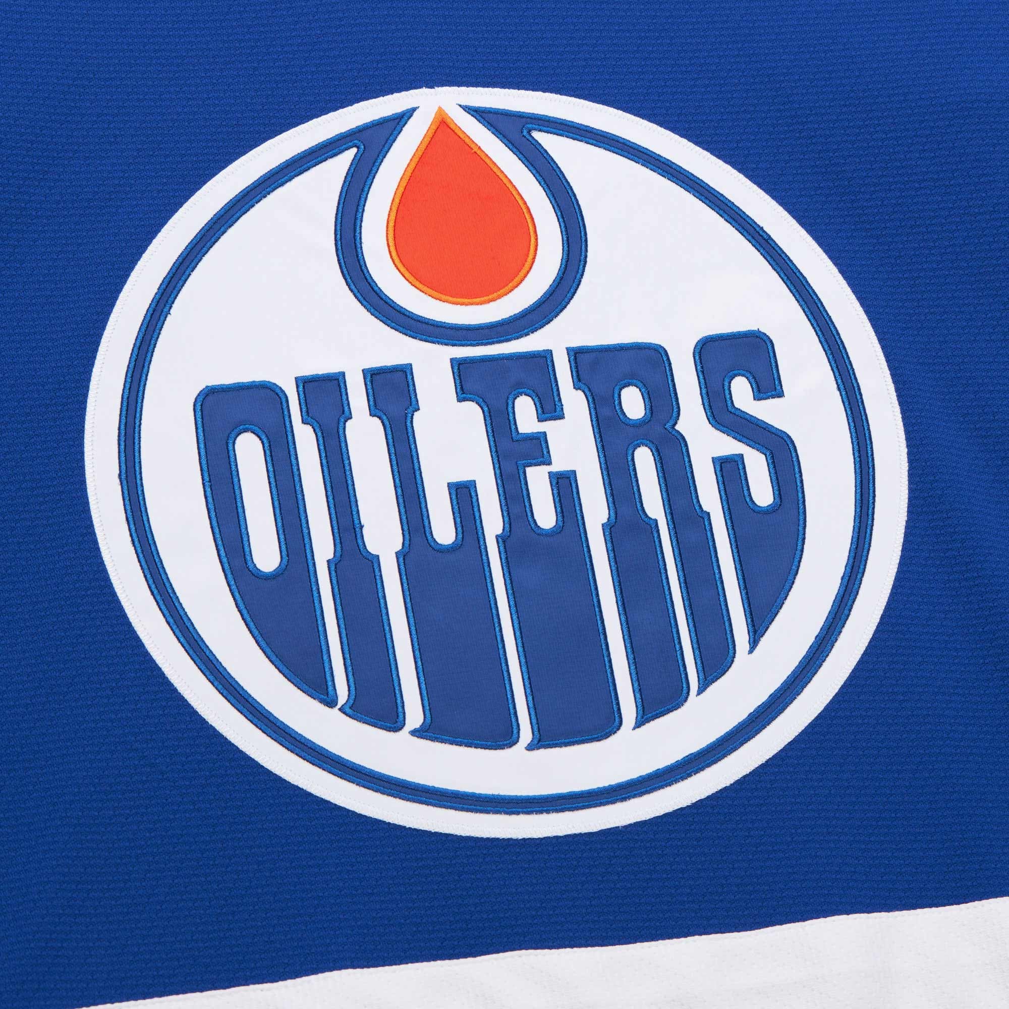 Wayne Gretzky Edmonton Oilers 1979-80 Power Play Jersey - Royal - Image 5