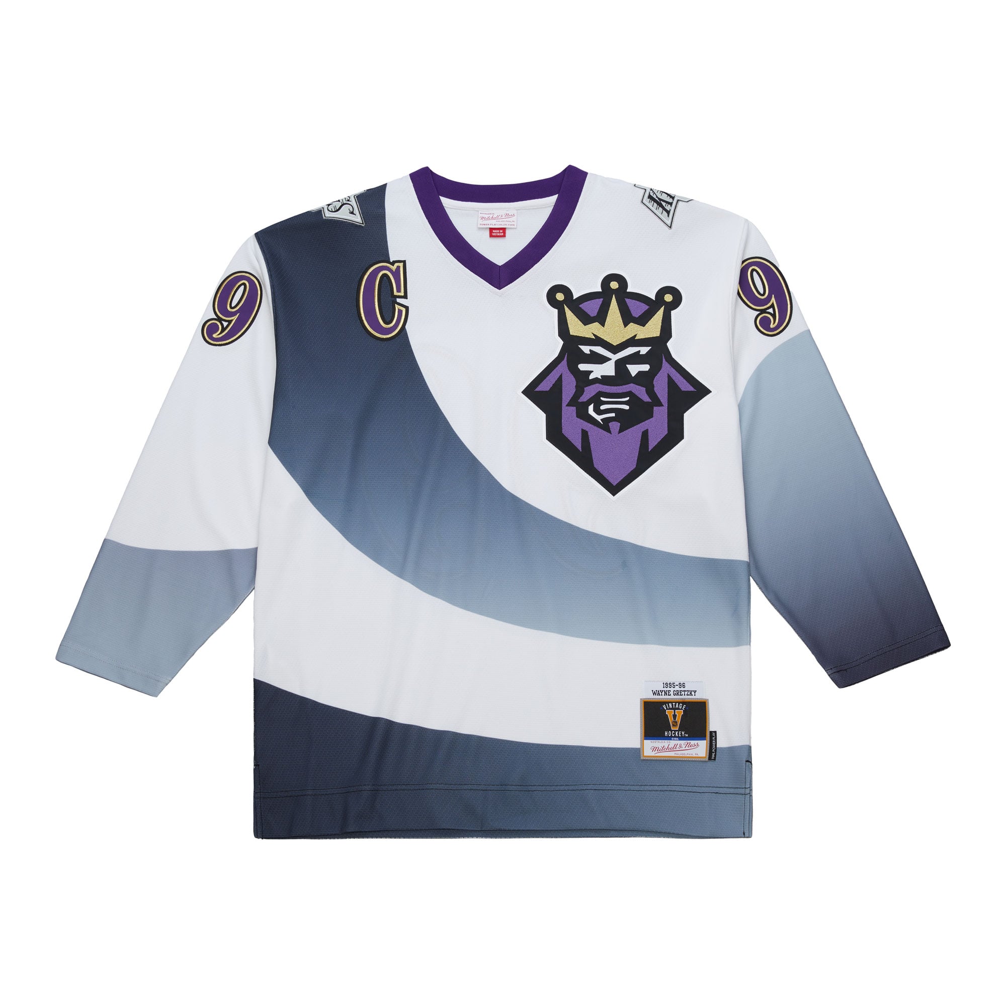 Wayne Gretzky Los Angeles Kings 1995-96 Power Play Jersey - White - Image 3