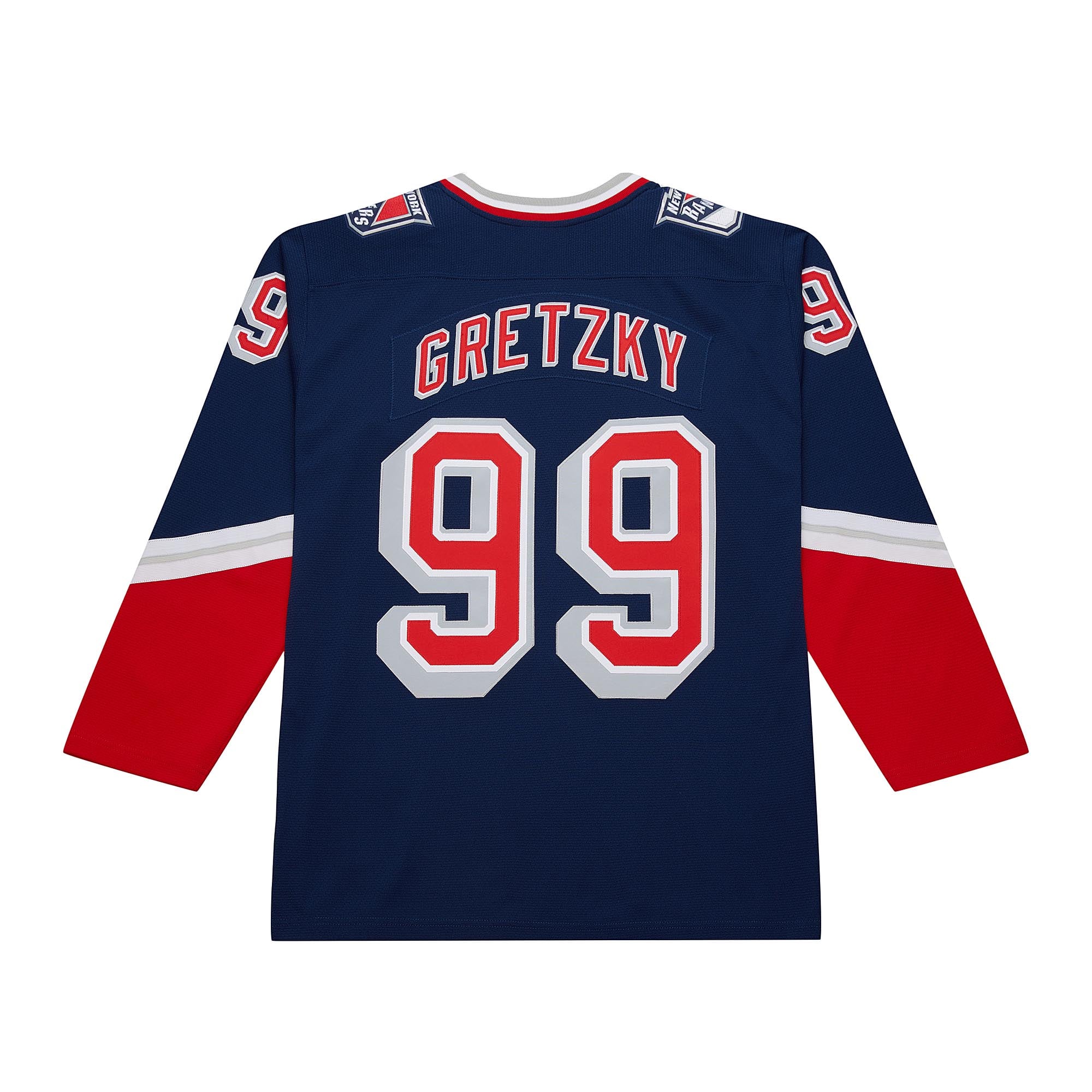 Wayne Gretzky New York Rangers Youth 1996/97 Power Play Player Jersey - Image 4