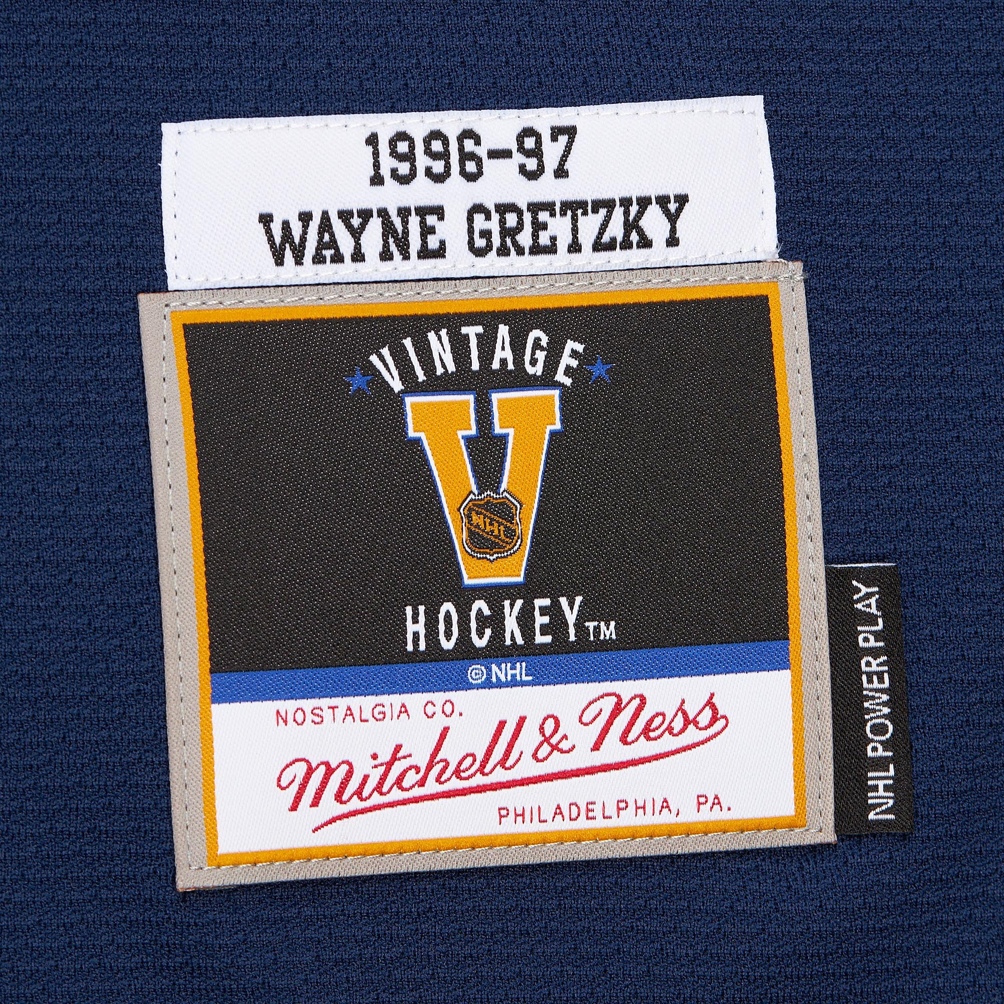 Wayne Gretzky New York Rangers Youth 1996/97 Power Play Player Jersey - Image 6