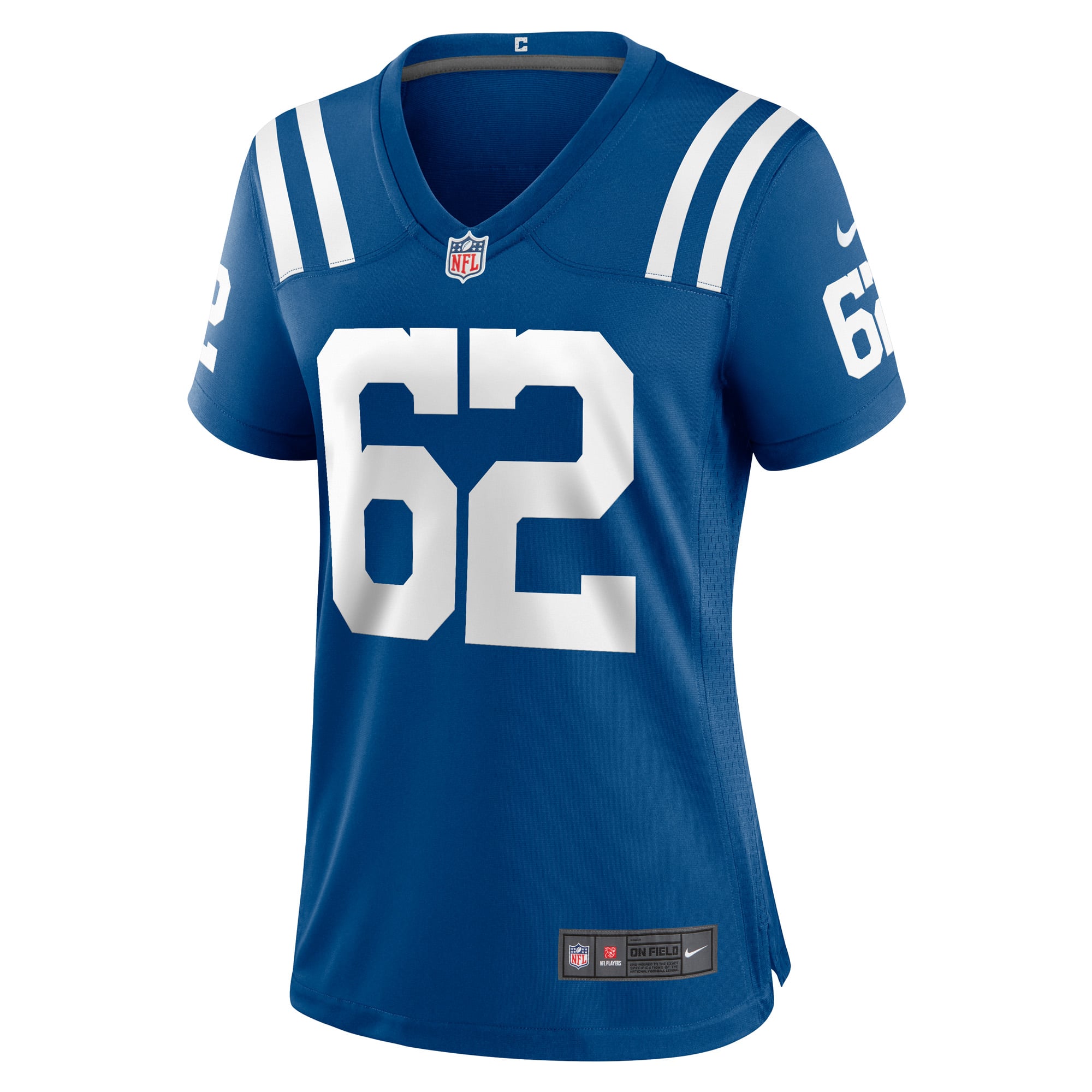 Wesley French Indianapolis Colts Women's Game Player Jersey - Royal - Image 3
