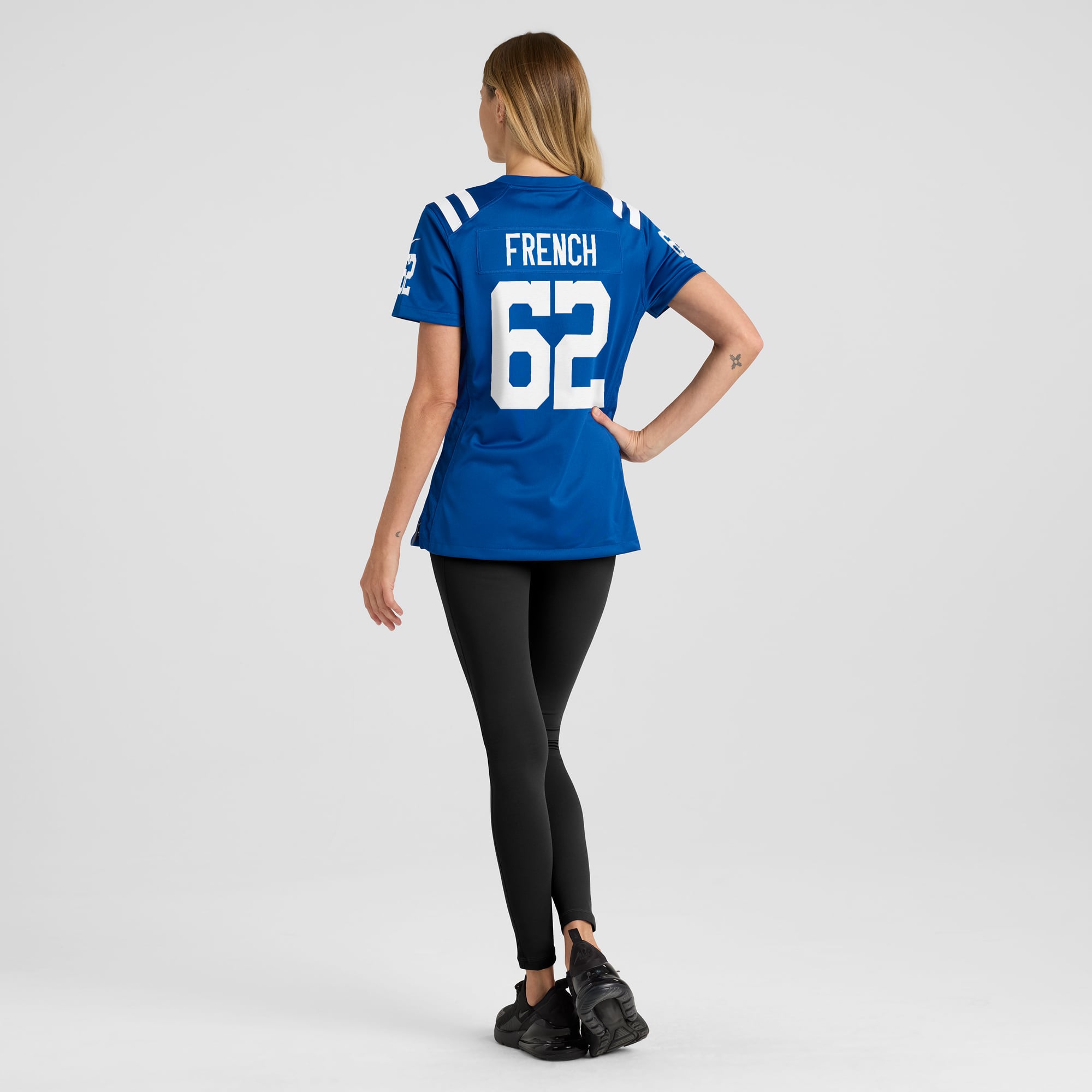 Wesley French Indianapolis Colts Women's Game Player Jersey - Royal - Image 6