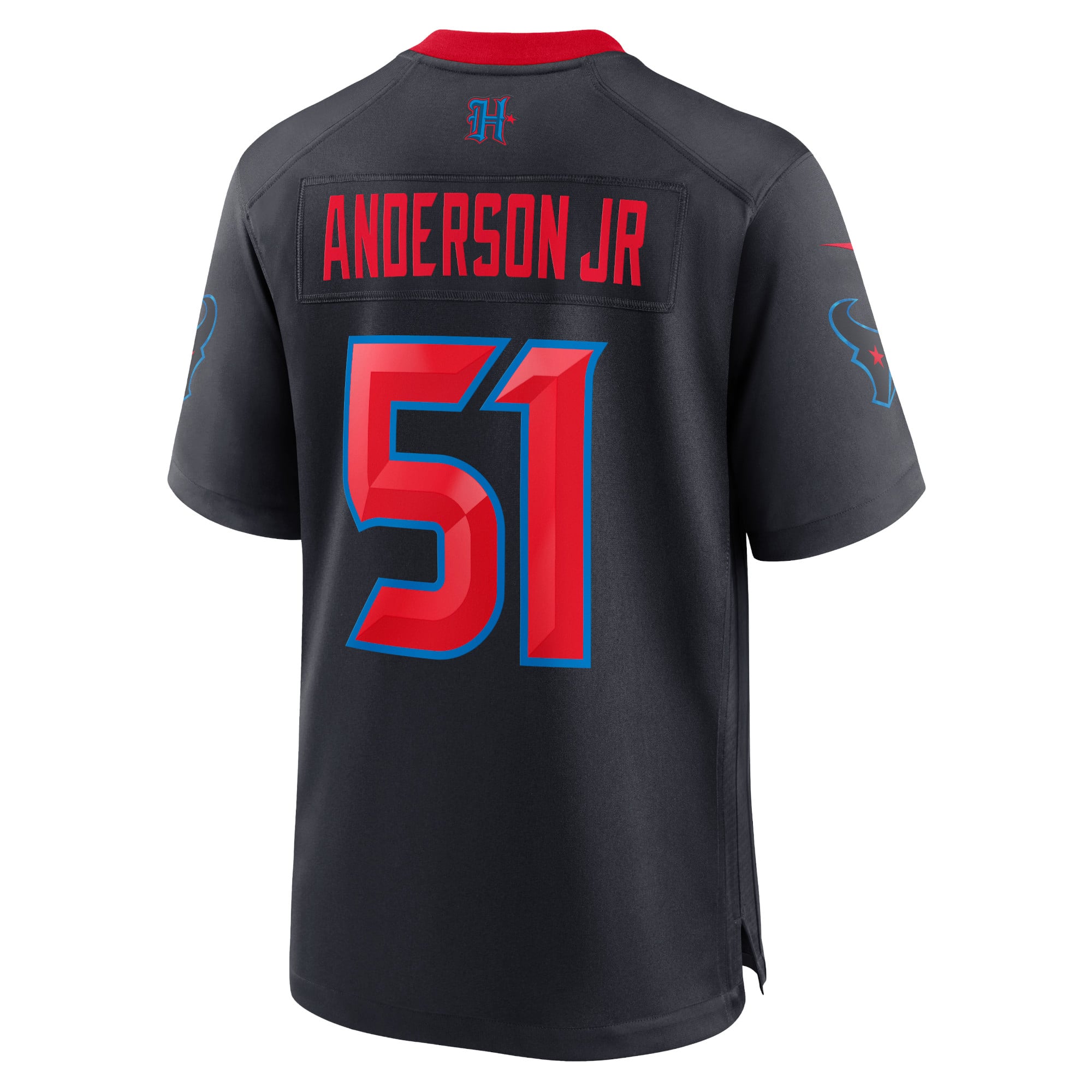 Will Anderson Jr. Houston Texans Alternate Game Jersey - Navy - Image 4
