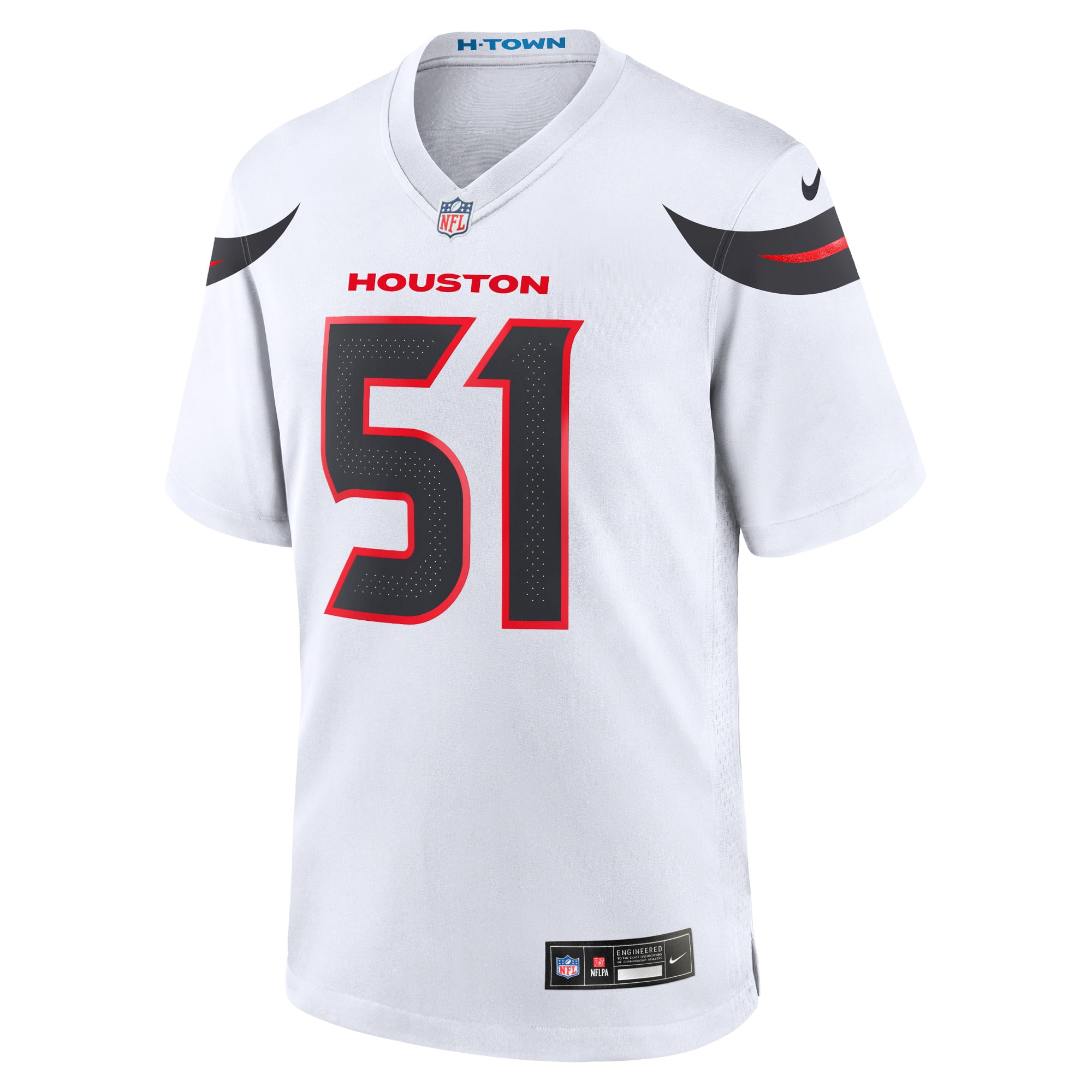 Will Anderson Jr. Houston Texans Alternate Game Jersey - White - Image 3