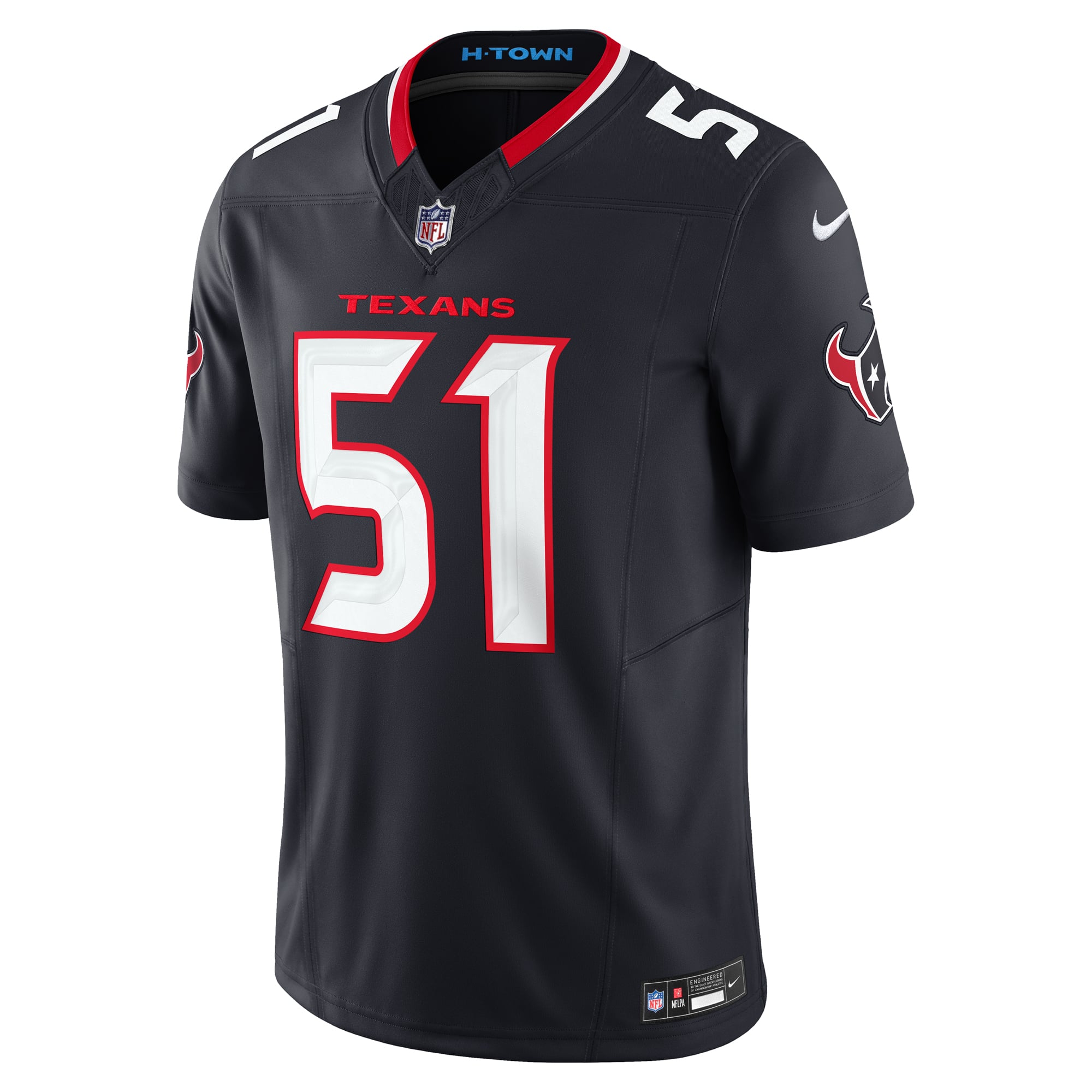 Will Anderson Jr. Houston Texans Alternate Vapor F.U.S.E. Limited Jersey - Navy - Image 3