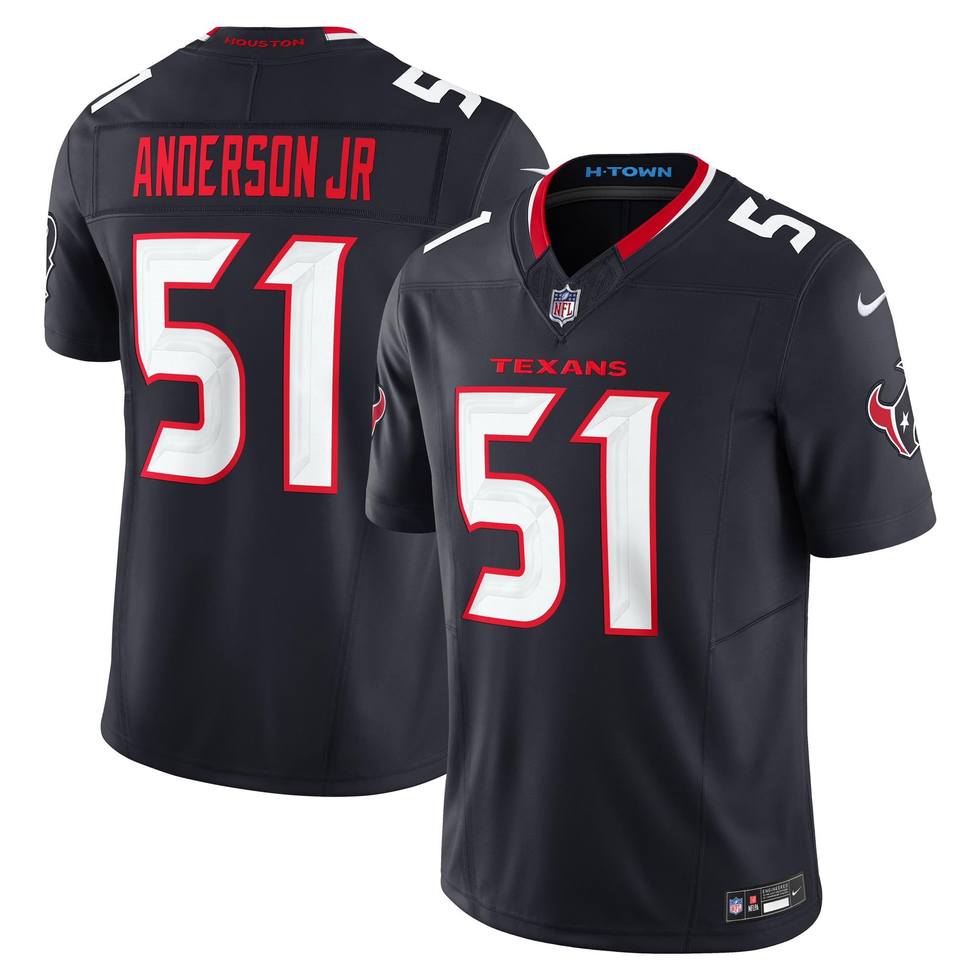 Will Anderson Jr. Houston Texans Alternate Vapor F.U.S.E. Limited Jersey - Navy