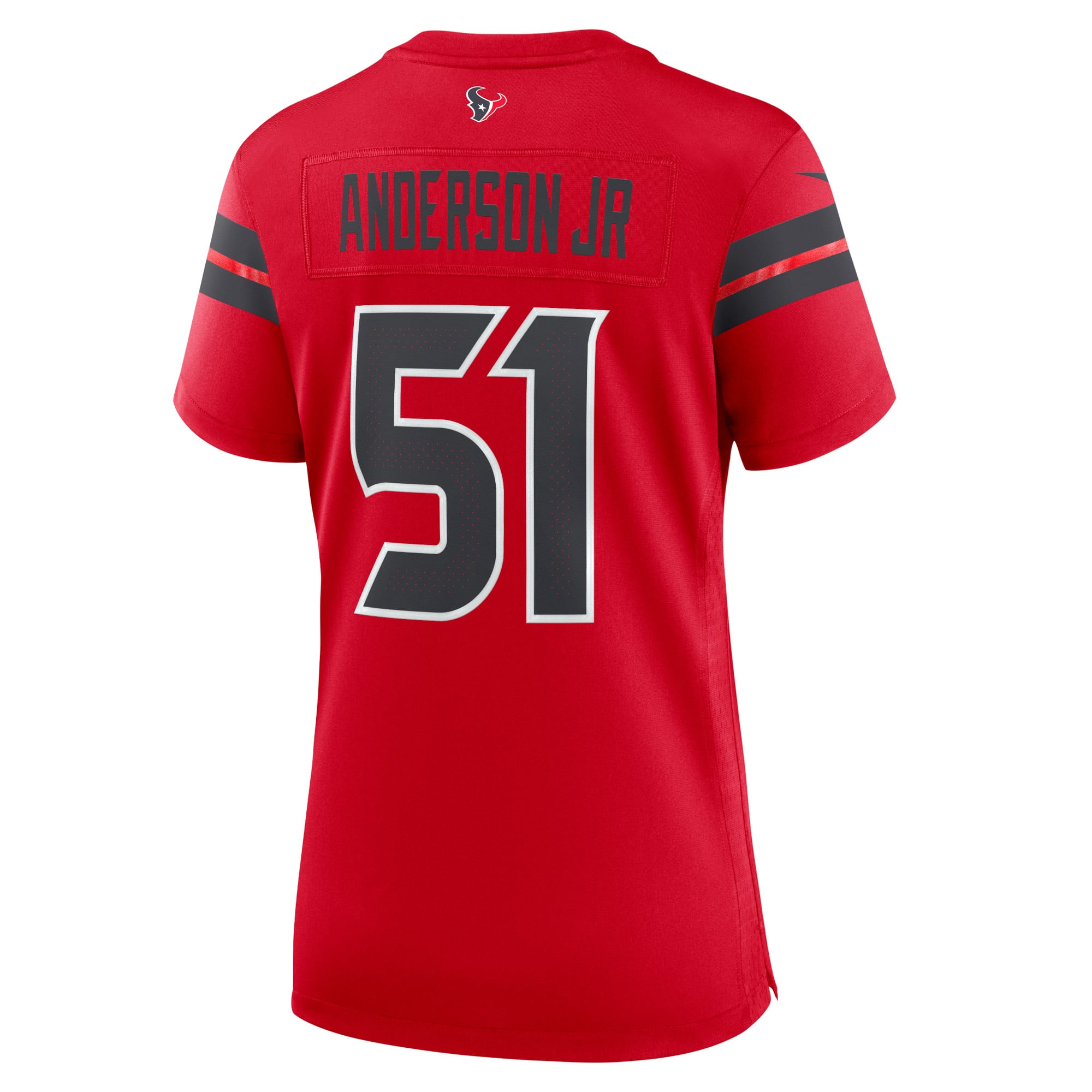Will Anderson Jr. Houston Texans Women's Alternate Game Jersey - Red - Image 4