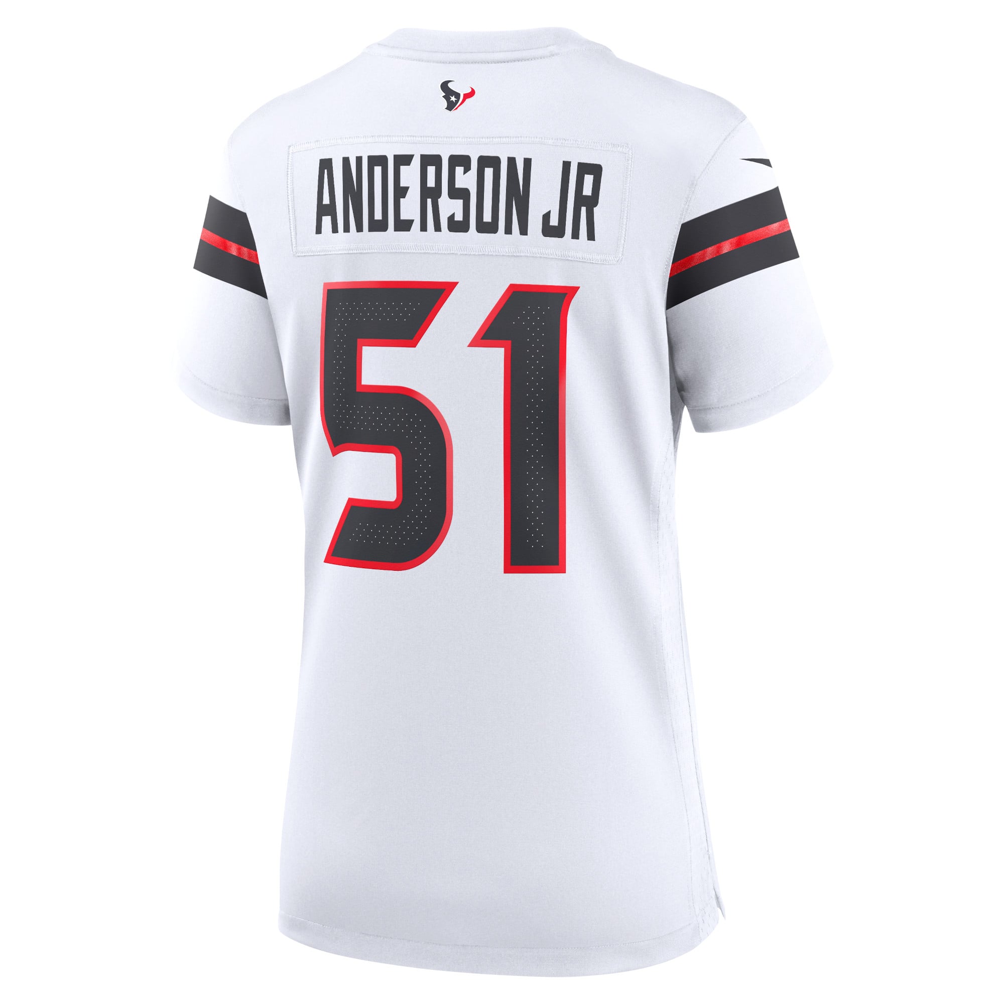 Will Anderson Jr. Houston Texans Women's Alternate Game Jersey - White - Image 4