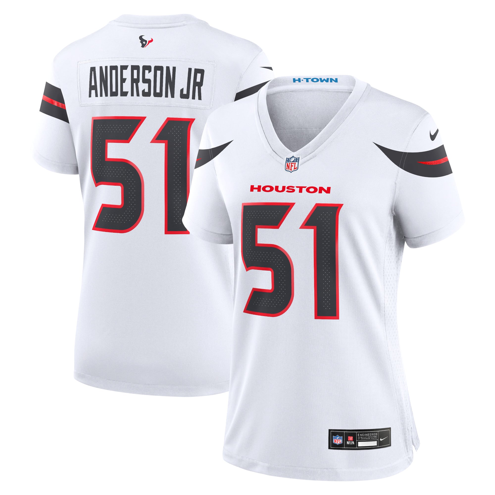 Will Anderson Jr. Houston Texans Women's Alternate Game Jersey - White