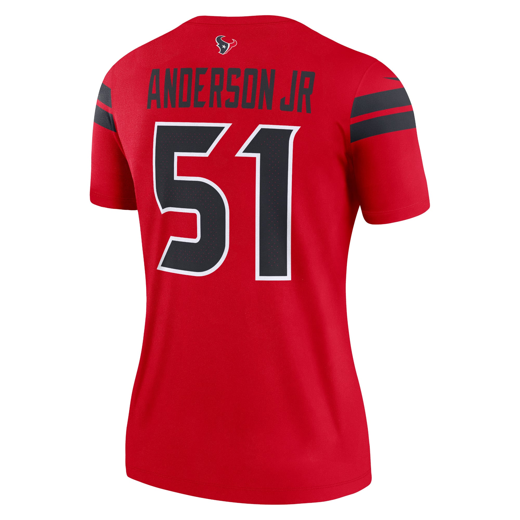 Will Anderson Jr. Houston Texans Women's Alternate Legend Player Performance Top - Navy - Red - Image 4
