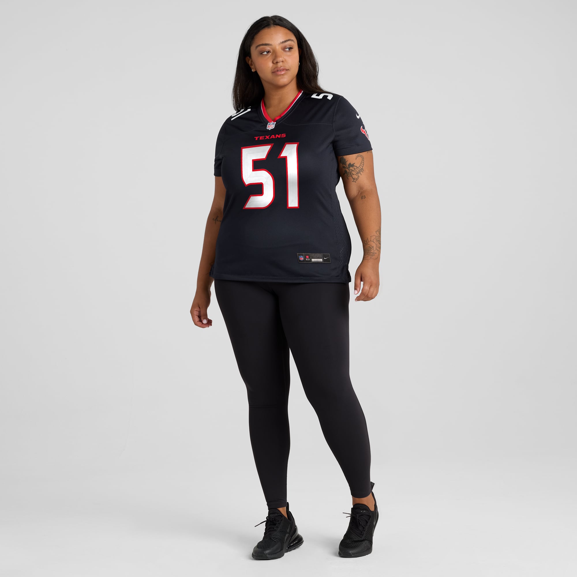 Will Anderson Jr. Houston Texans Women's Game Jersey - Navy - Image 7