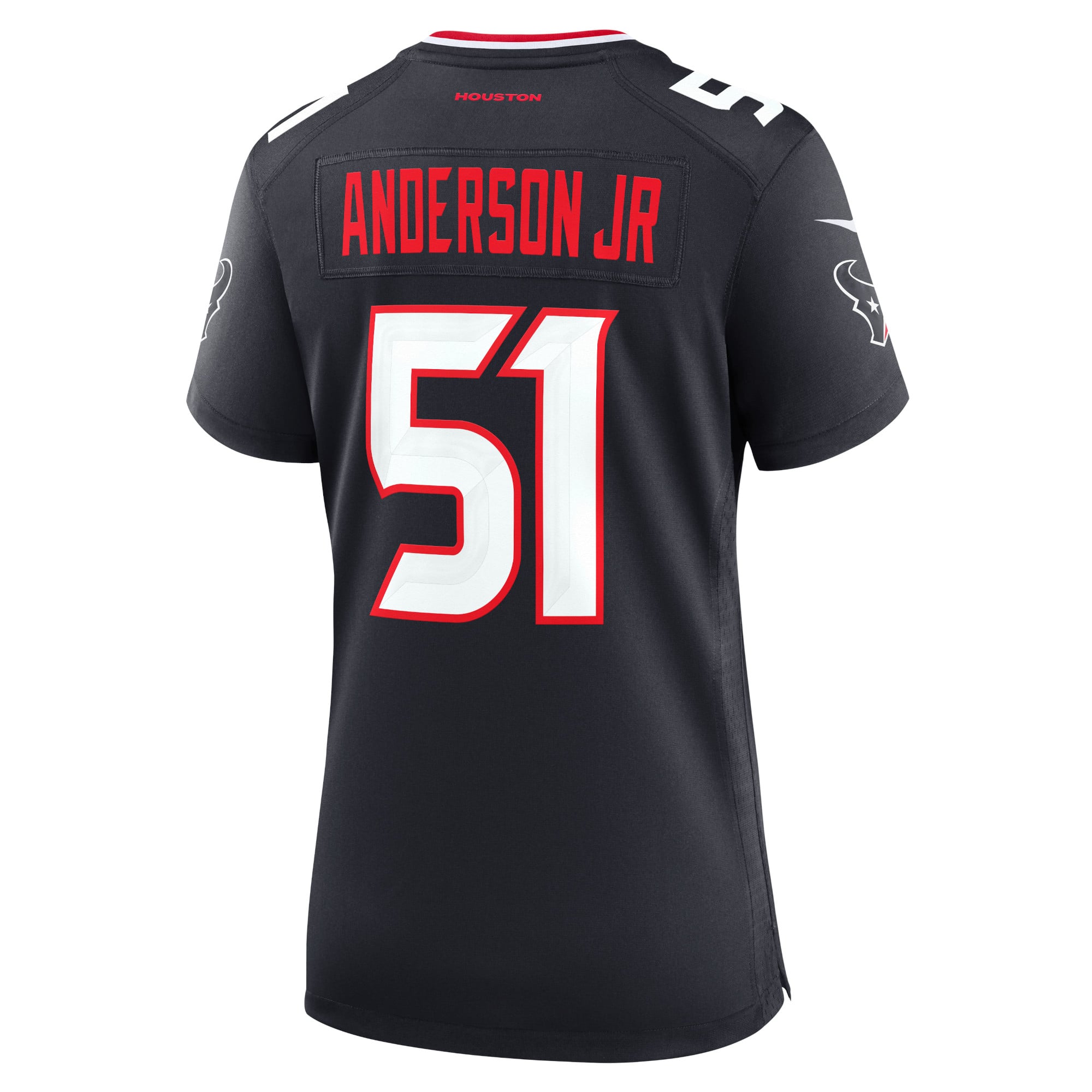 Will Anderson Jr. Houston Texans Women's Game Jersey - Navy - Image 4