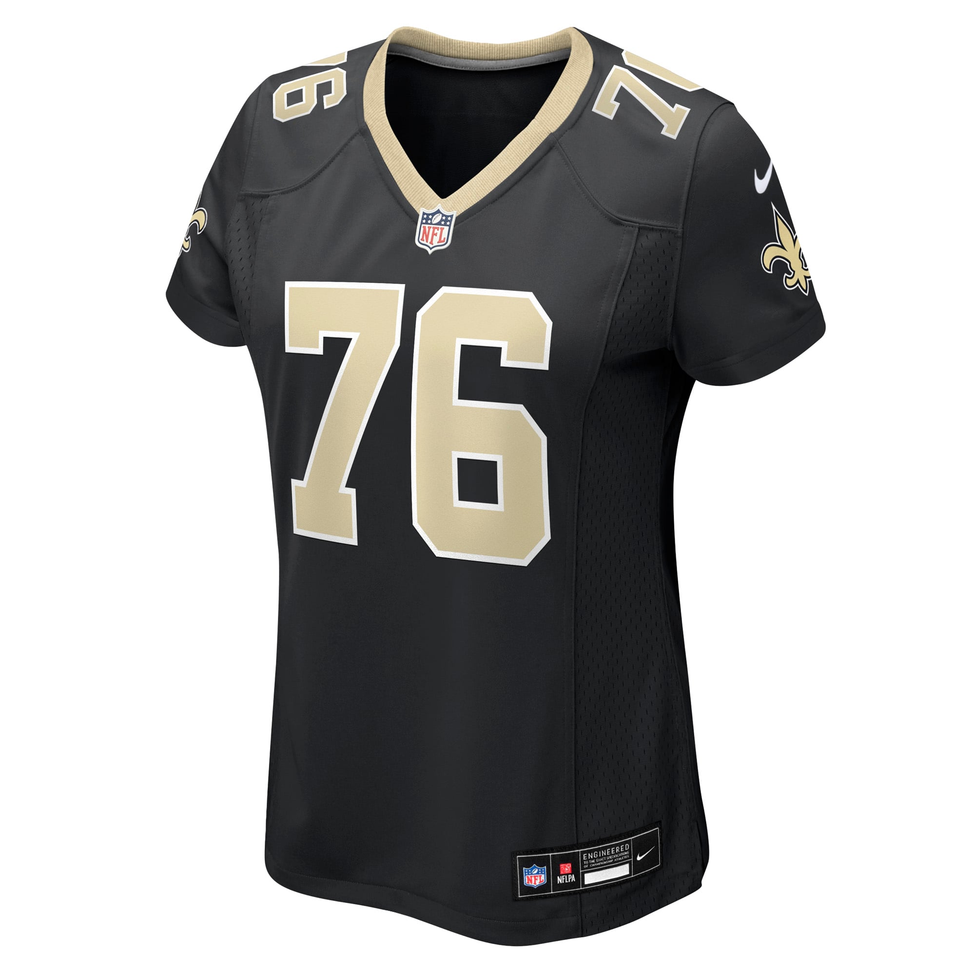 Will Clapp New Orleans Saints Women's Team Game Jersey - Black - Image 3