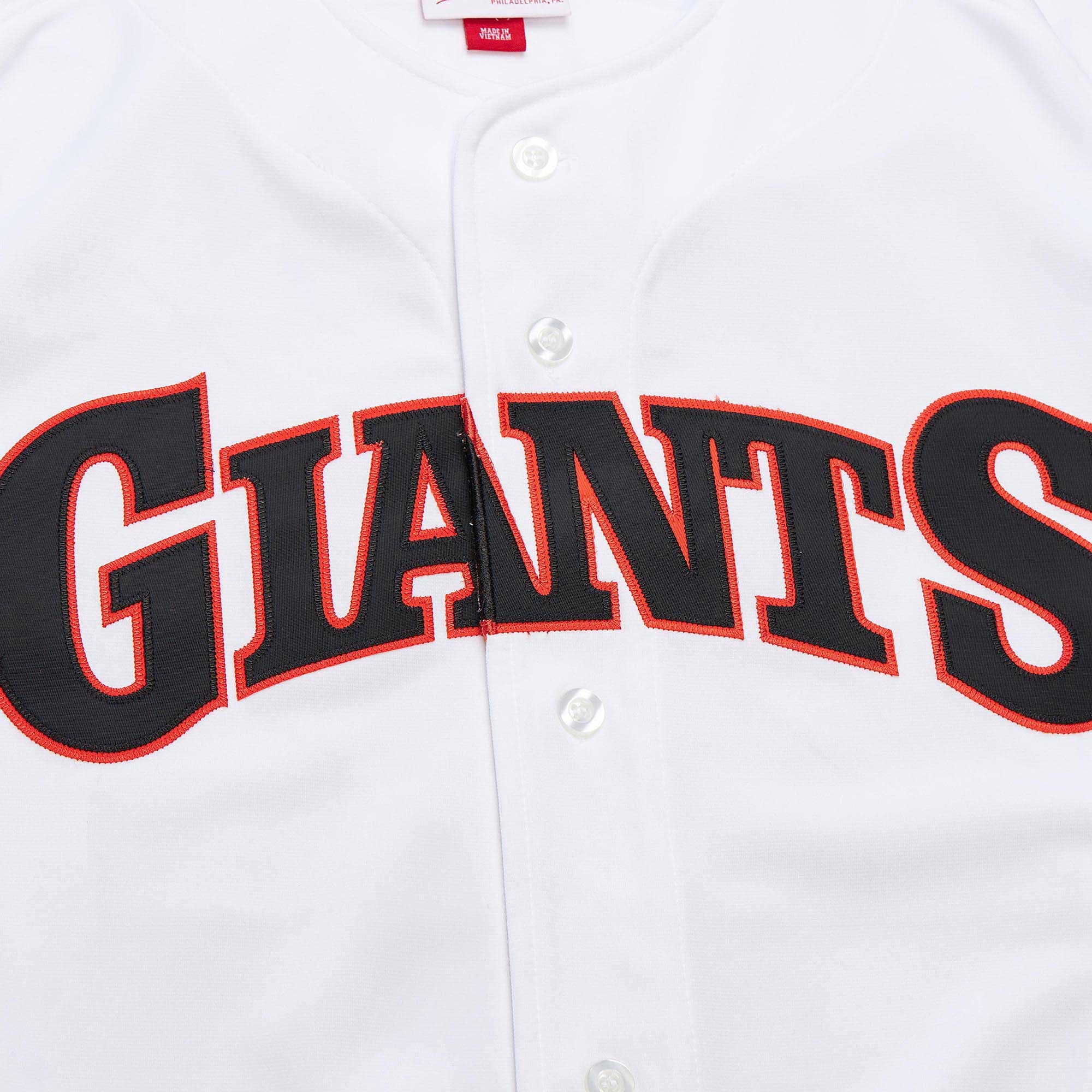 Will Clark San Francisco Giants Cooperstown Collection 1989 Jersey - White - Image 5