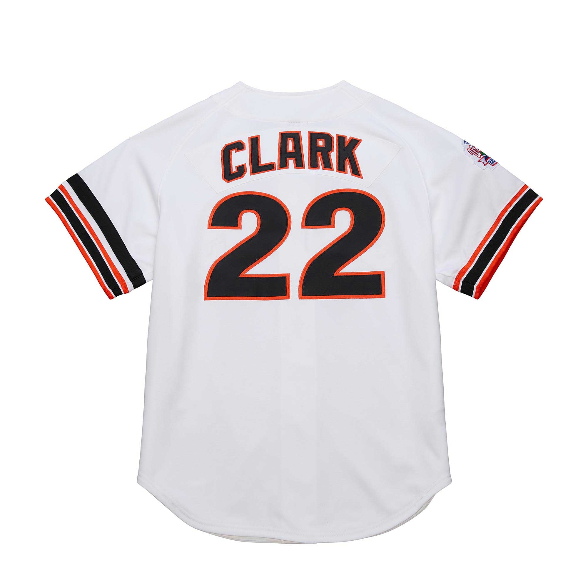 Will Clark San Francisco Giants Cooperstown Collection 1989 Jersey - White - Image 4
